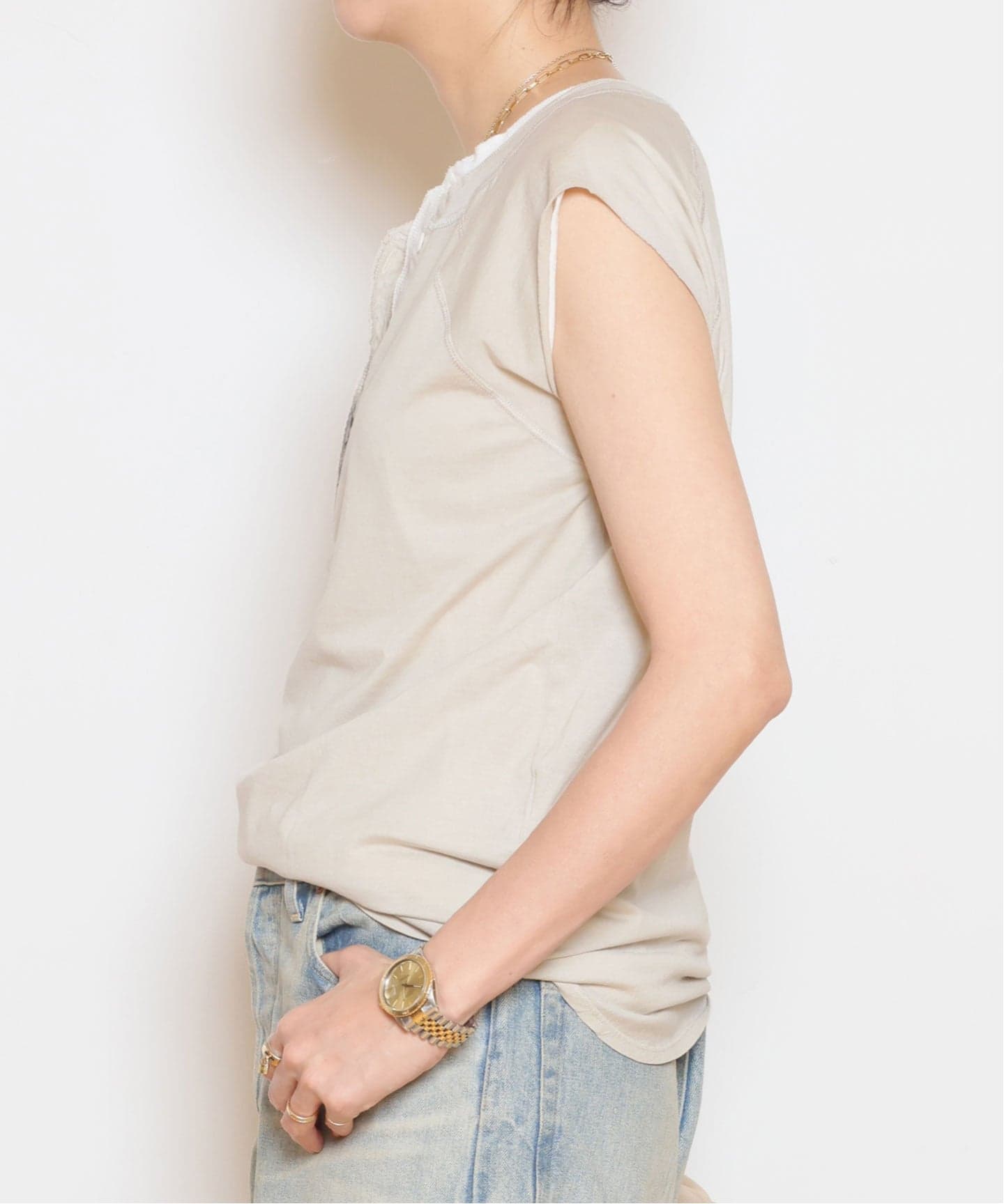 HENLY ノースリーブTシャツ（Tシャツ／カットソー）｜MUSE de Deuxieme