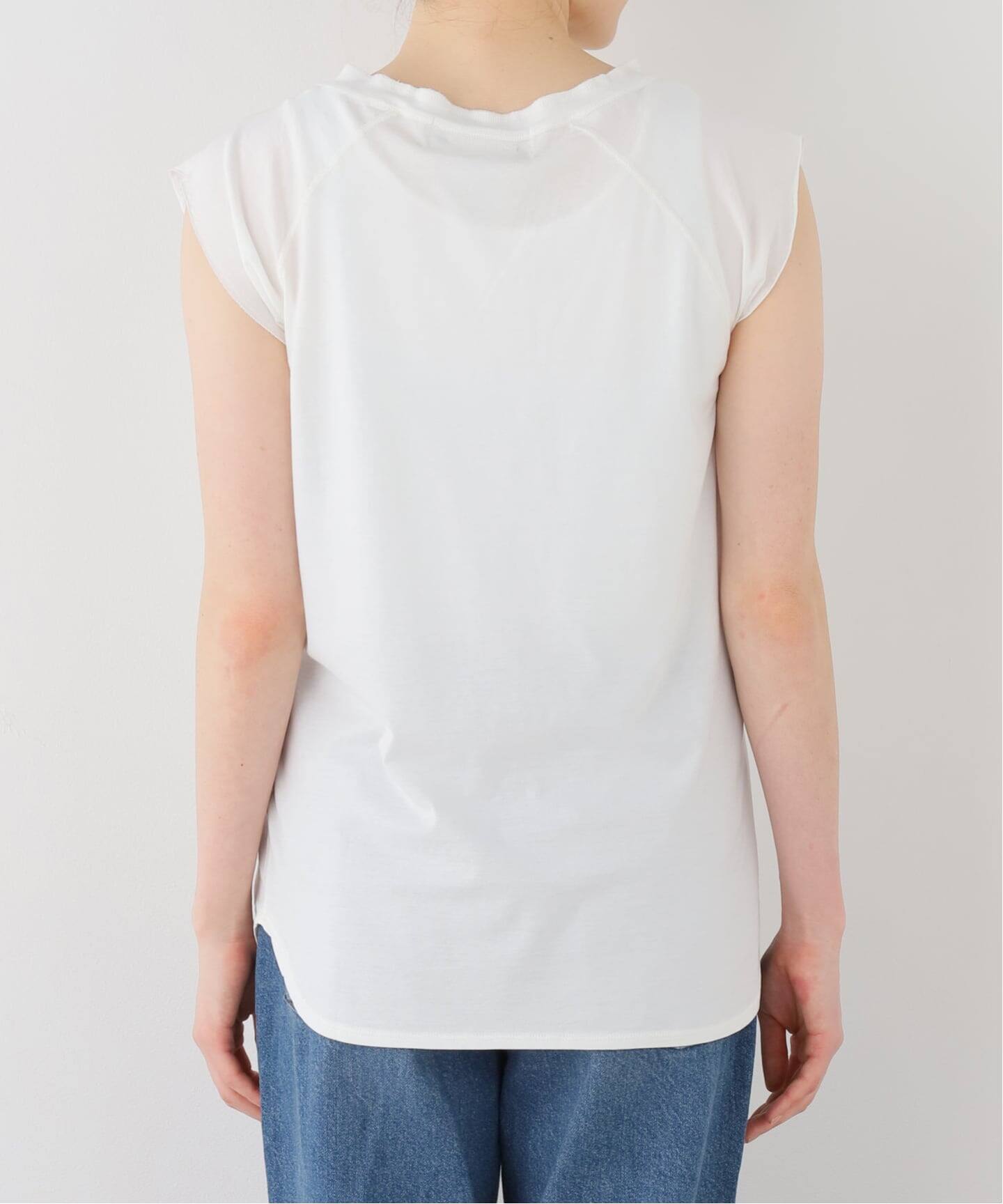 MUSE de Deuxieme ClasseHENLEY ノースリーブTシャツ HENLY ノースリーブTシャツ（Tシャツ／カットソー）｜MUSE de Deuxieme