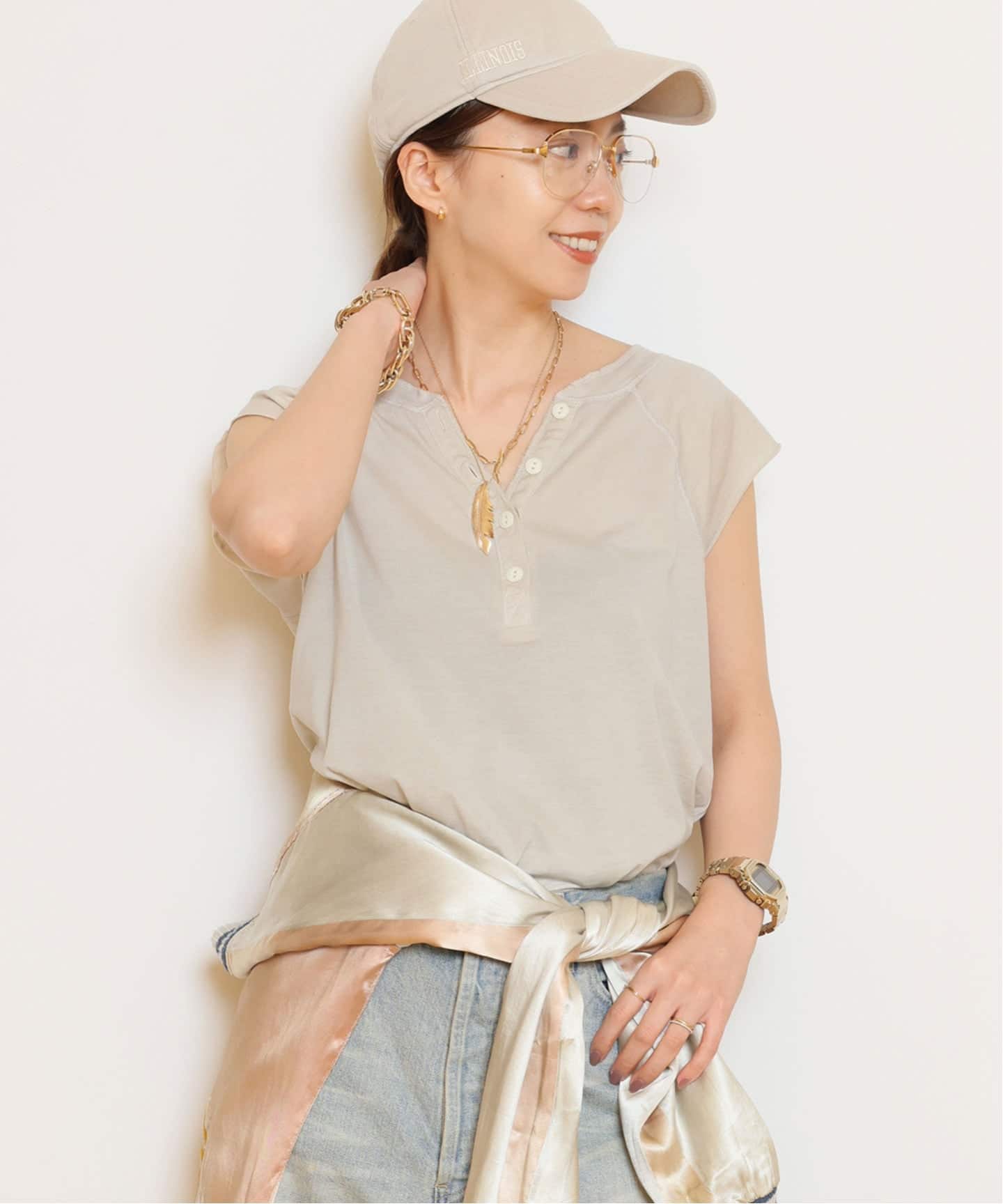 HENLY ノースリーブTシャツ（Tシャツ／カットソー）｜MUSE de Deuxieme