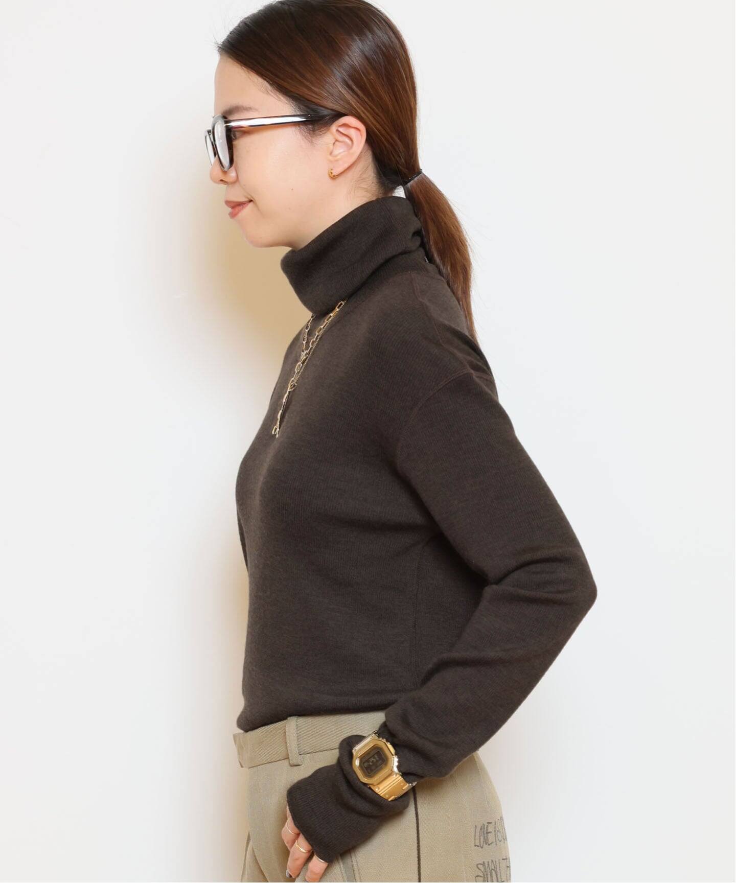 専用★定番★ドゥーズィエムクラス　ribタートル　キャメル、ブラック rib タートル（Tシャツ／カットソー）｜MUSE de Deuxieme Classe