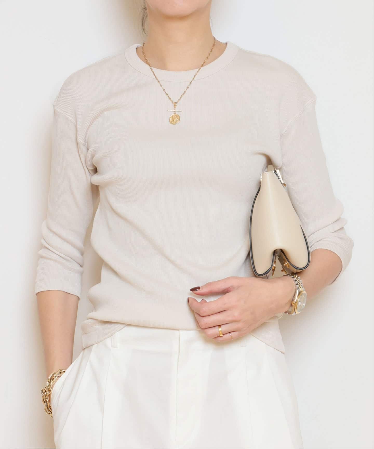 Deuxieme Classe dignity Tシャツ　ホワイト　FREE Deuxieme Classe（ドゥーズィエムクラス） tシャツ * Dignity Tシャツ