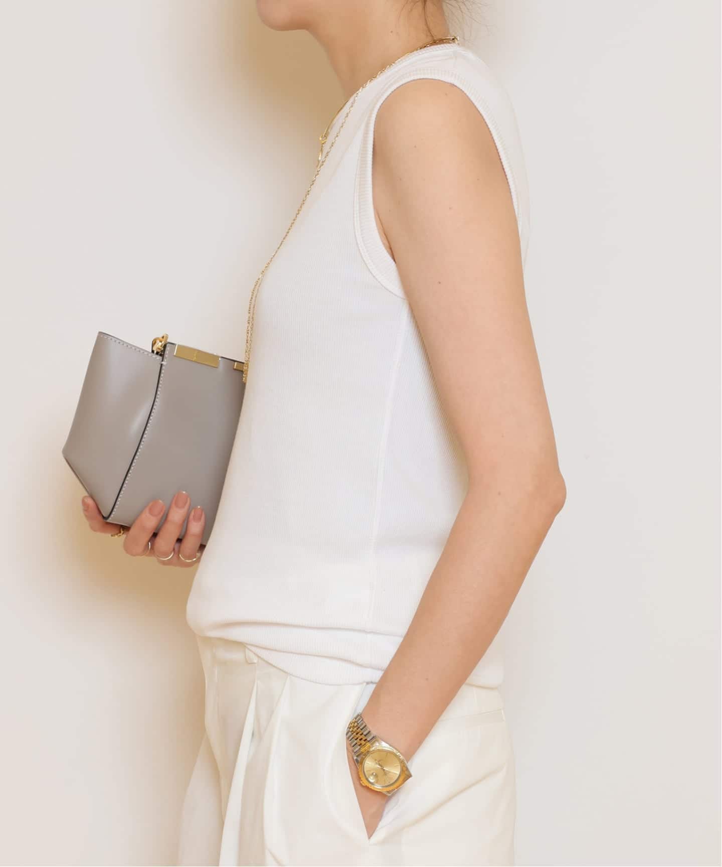 Dignity sleeveless プルオーバー（タンクトップ）｜MUSE de Deuxieme