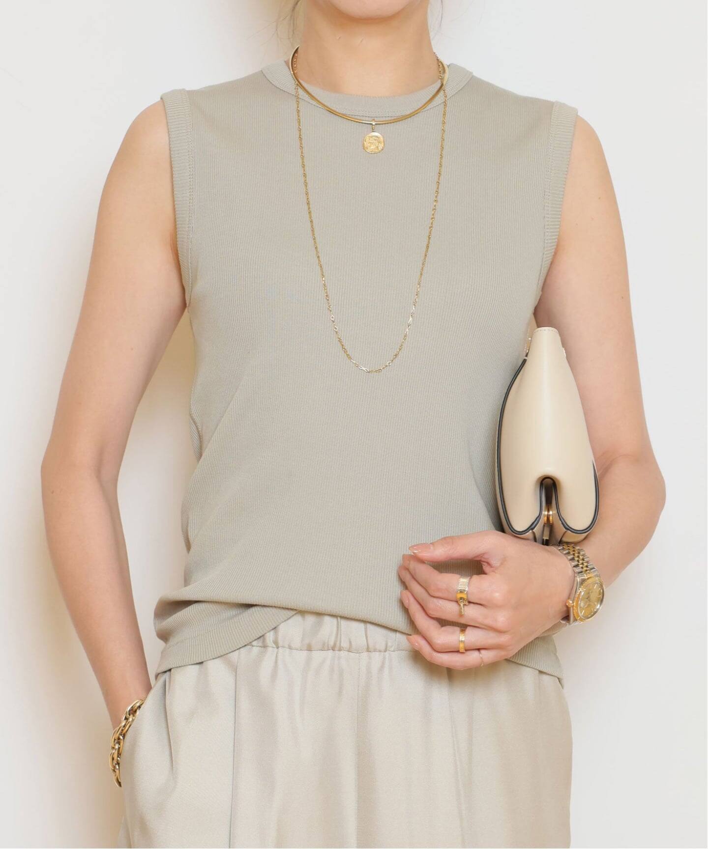 Dignity sleeveless プルオーバー（タンクトップ）｜MUSE de Deuxieme