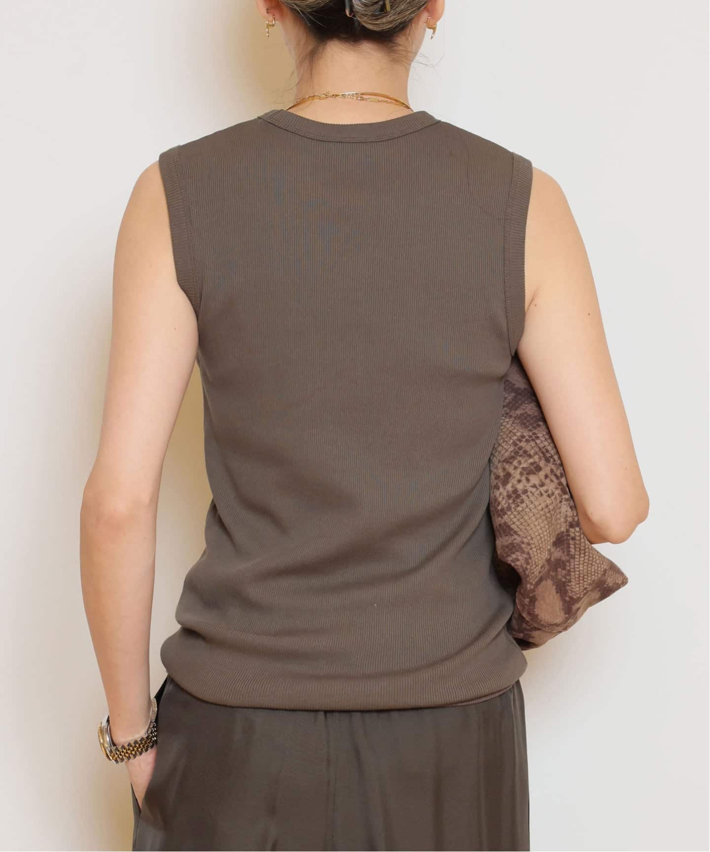 Dignity sleeveless プルオーバー（タンクトップ）｜MUSE de Deuxieme
