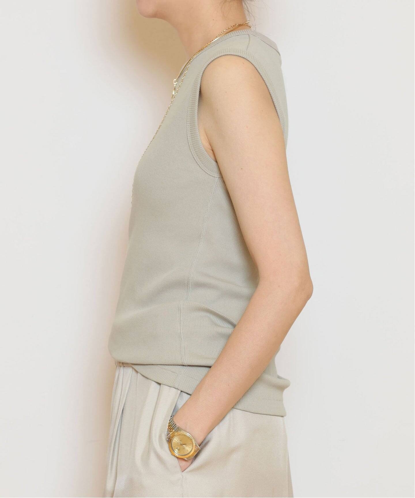 Dignity sleeveless プルオーバー（タンクトップ）｜MUSE de Deuxieme