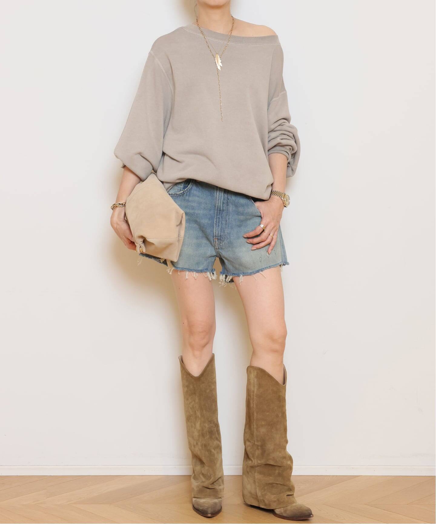 Vintage Off Shoulder プルオーバー（Tシャツ／カットソー）｜MUSE de