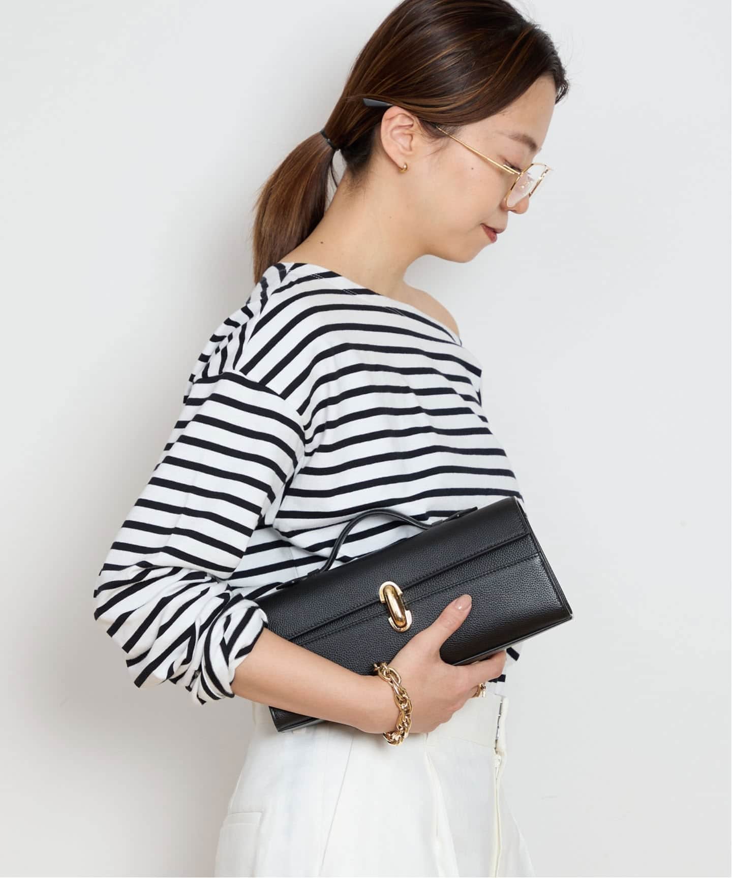 French Stripe Tシャツ（Tシャツ／カットソー）｜MUSE de Deuxieme