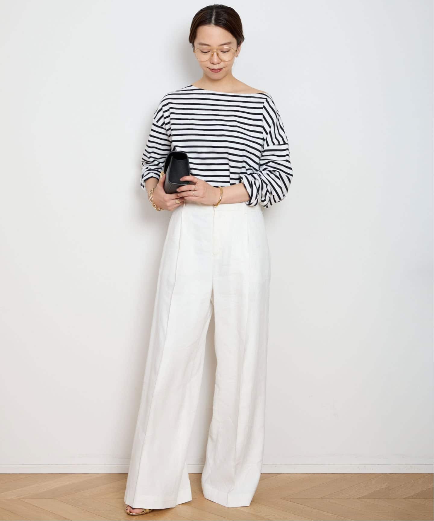 French Stripe Tシャツ（Tシャツ／カットソー）｜MUSE de Deuxieme