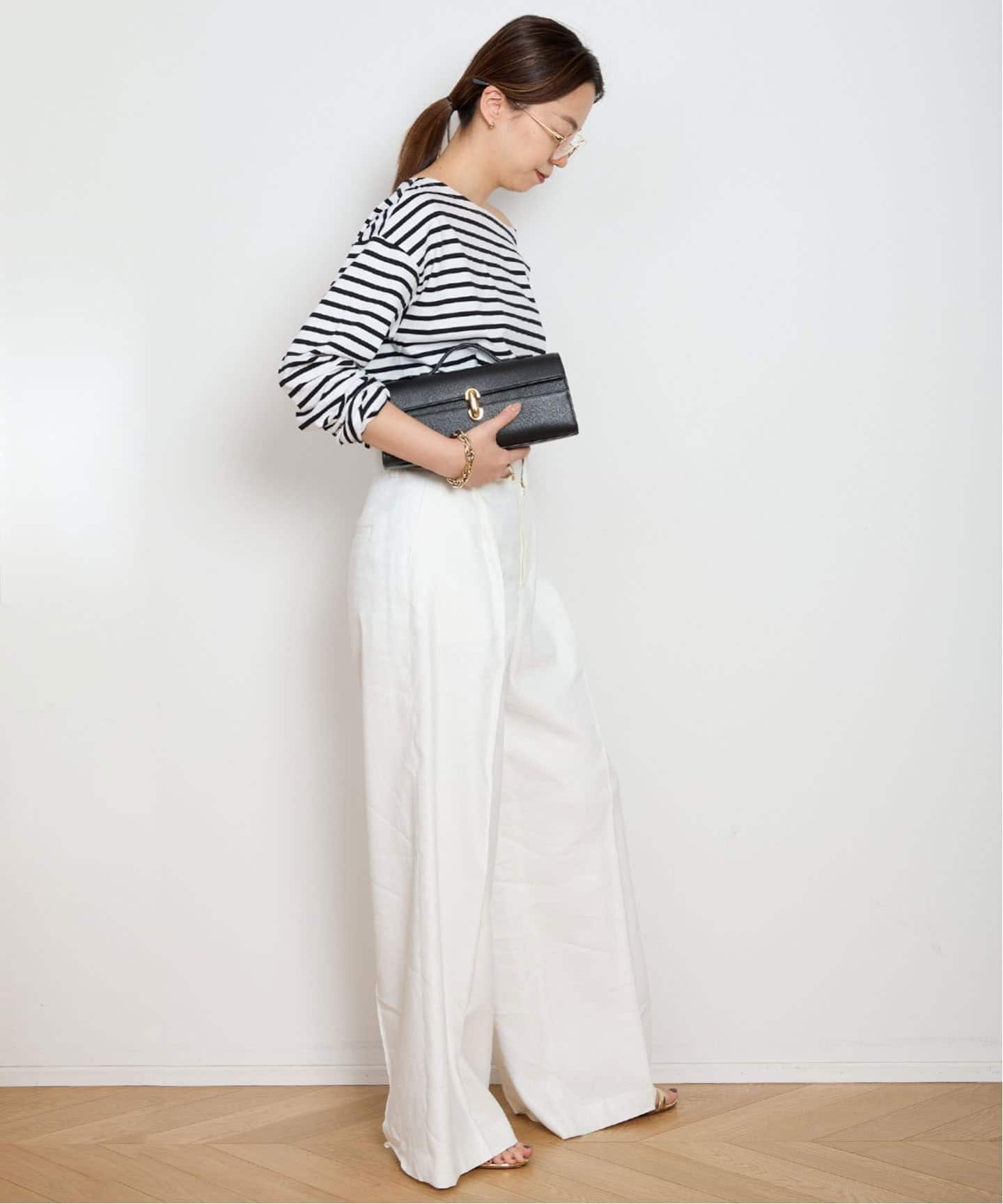 French Stripe Tシャツ（Tシャツ／カットソー）｜MUSE de Deuxieme