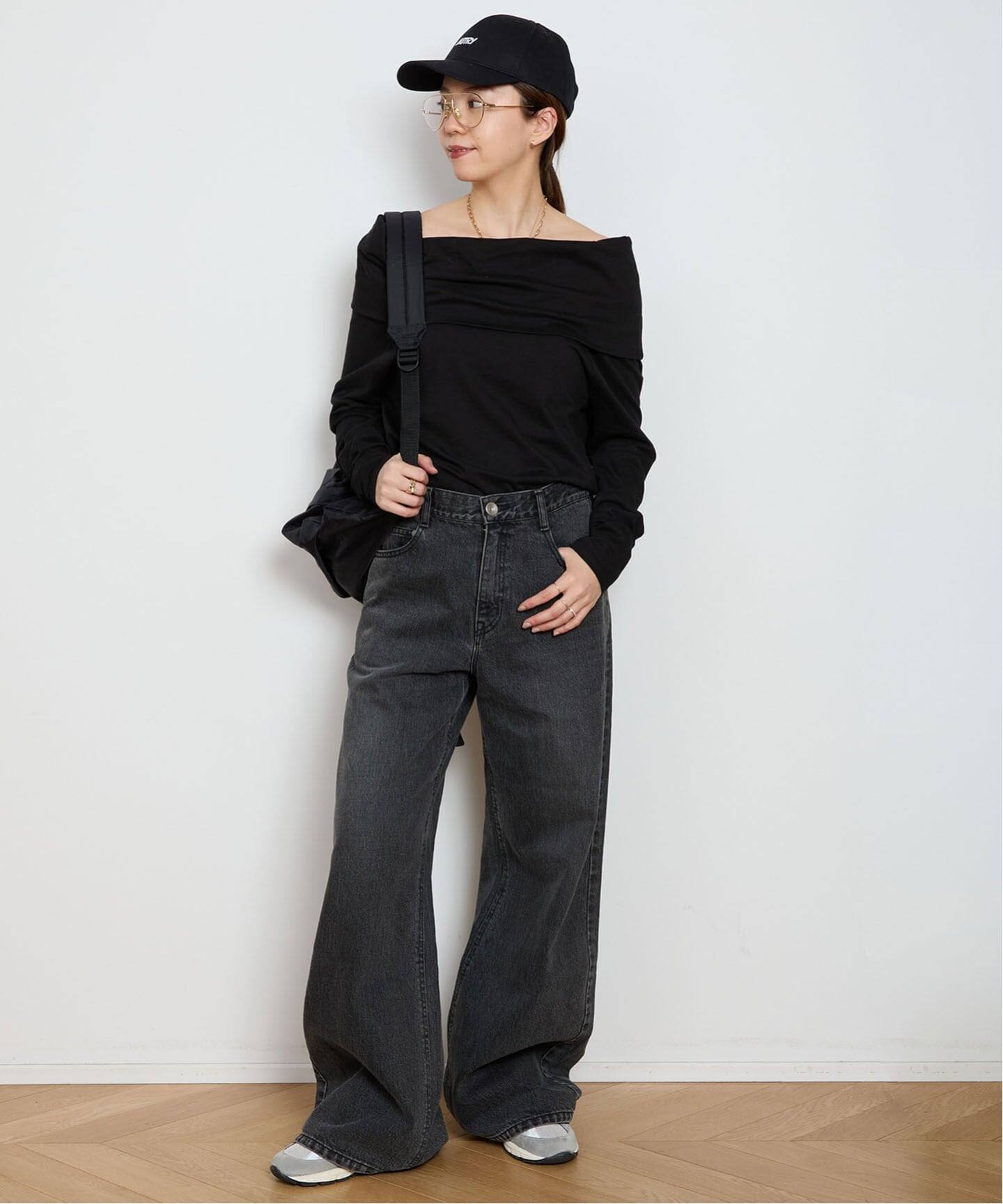 Draped Off Shoulder プルオーバー（Tシャツ／カットソー）｜MUSE de