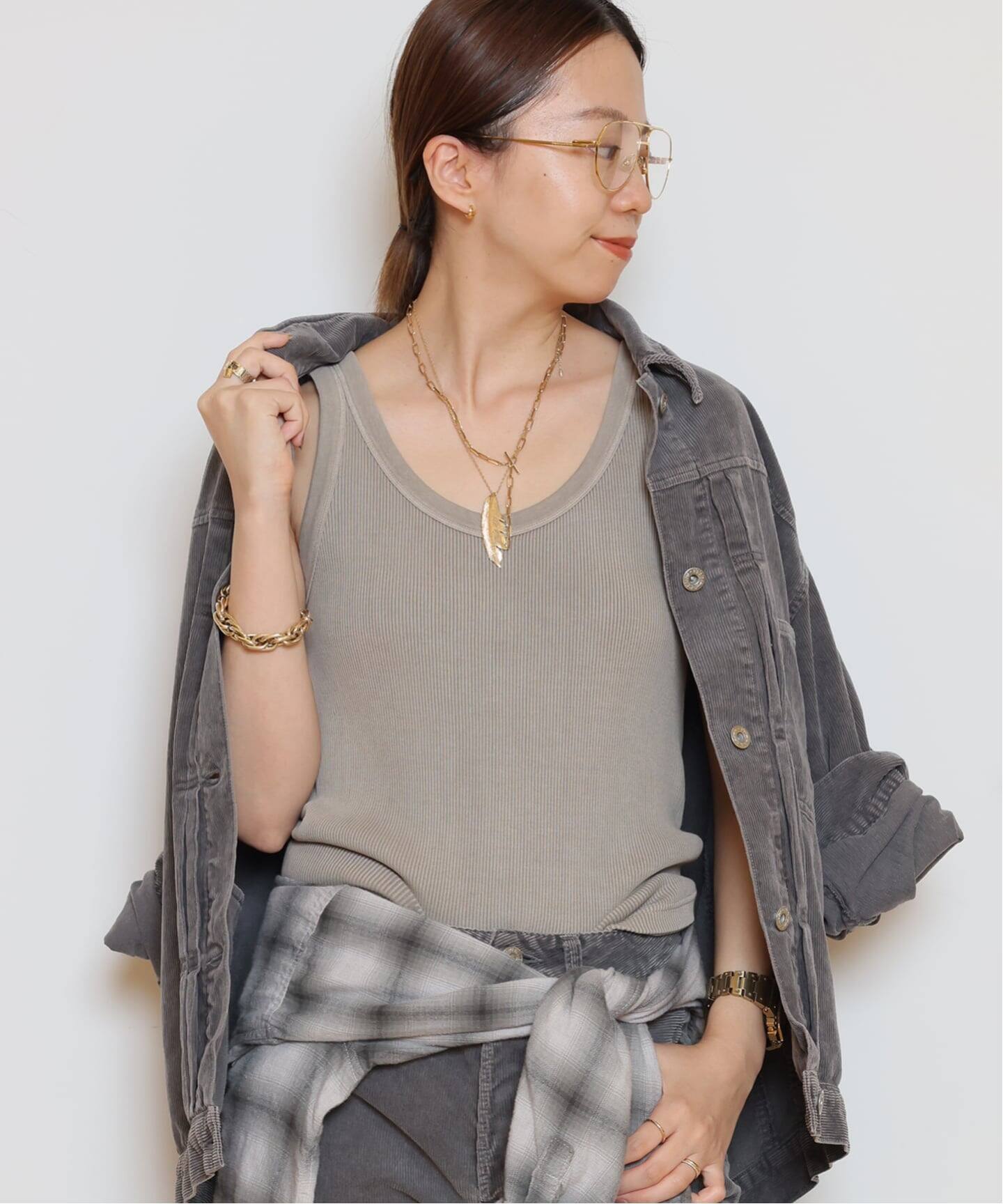 Vintage タンクトップ（タンクトップ）｜MUSE de Deuxieme Classe 