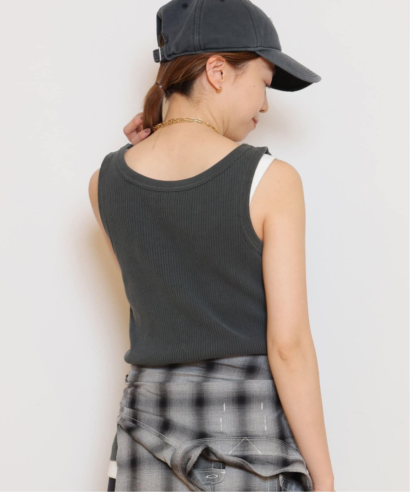 JOHNBULL/ジョンブル】ピグメントハリヌキTANKTOP（タンクトップ