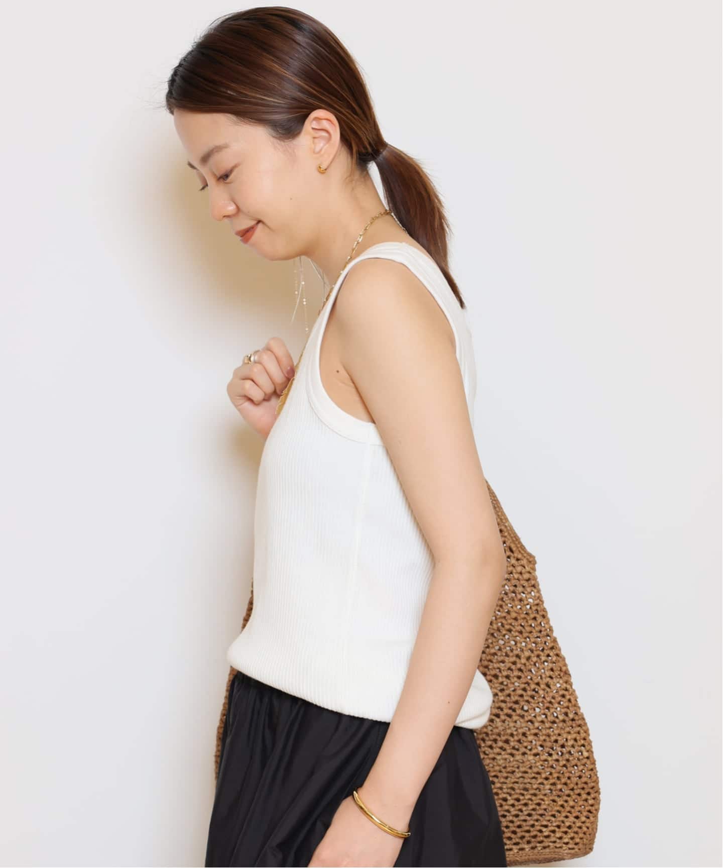JOHNBULL/ジョンブル】ピグメントハリヌキTANKTOP（タンクトップ
