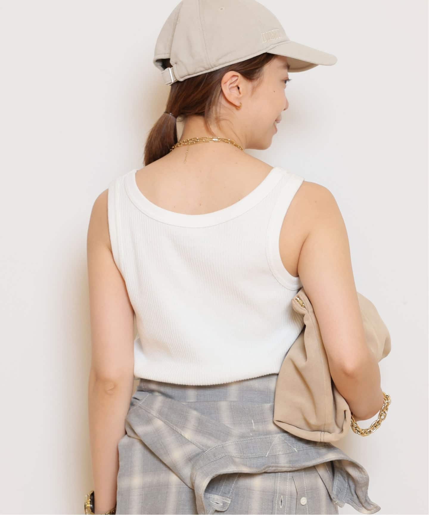 JOHNBULL/ジョンブル】ピグメントハリヌキTANKTOP（タンクトップ