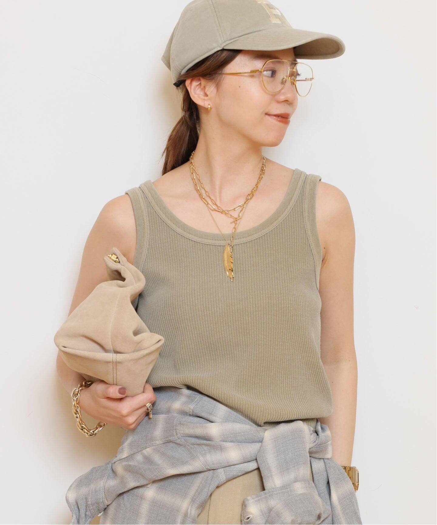 JOHNBULL/ジョンブル】ピグメントハリヌキTANKTOP（タンクトップ