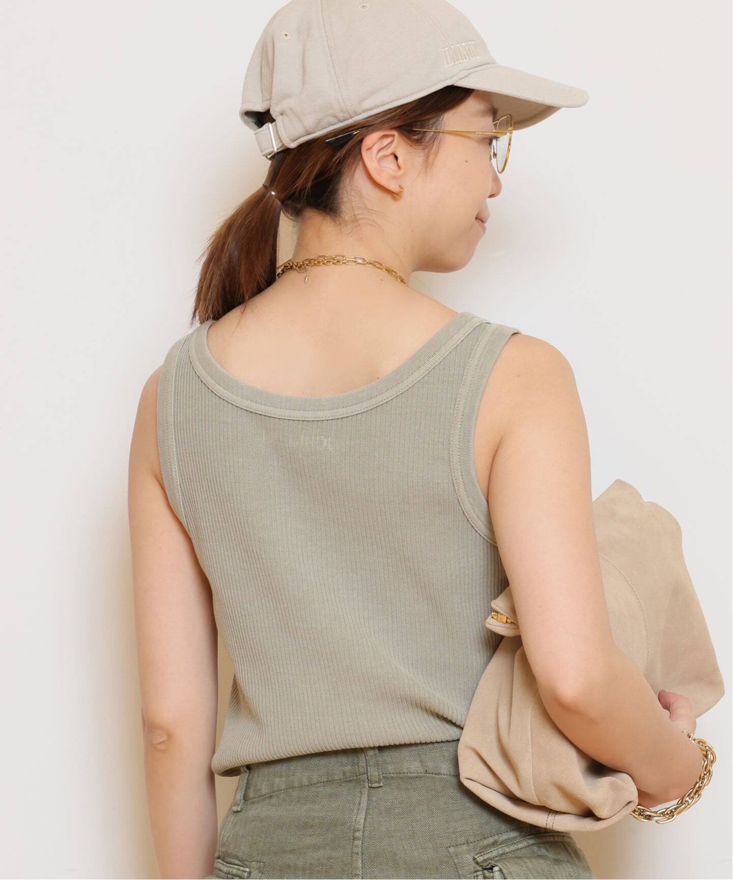 JOHNBULL/ジョンブル】ピグメントハリヌキTANKTOP（タンクトップ