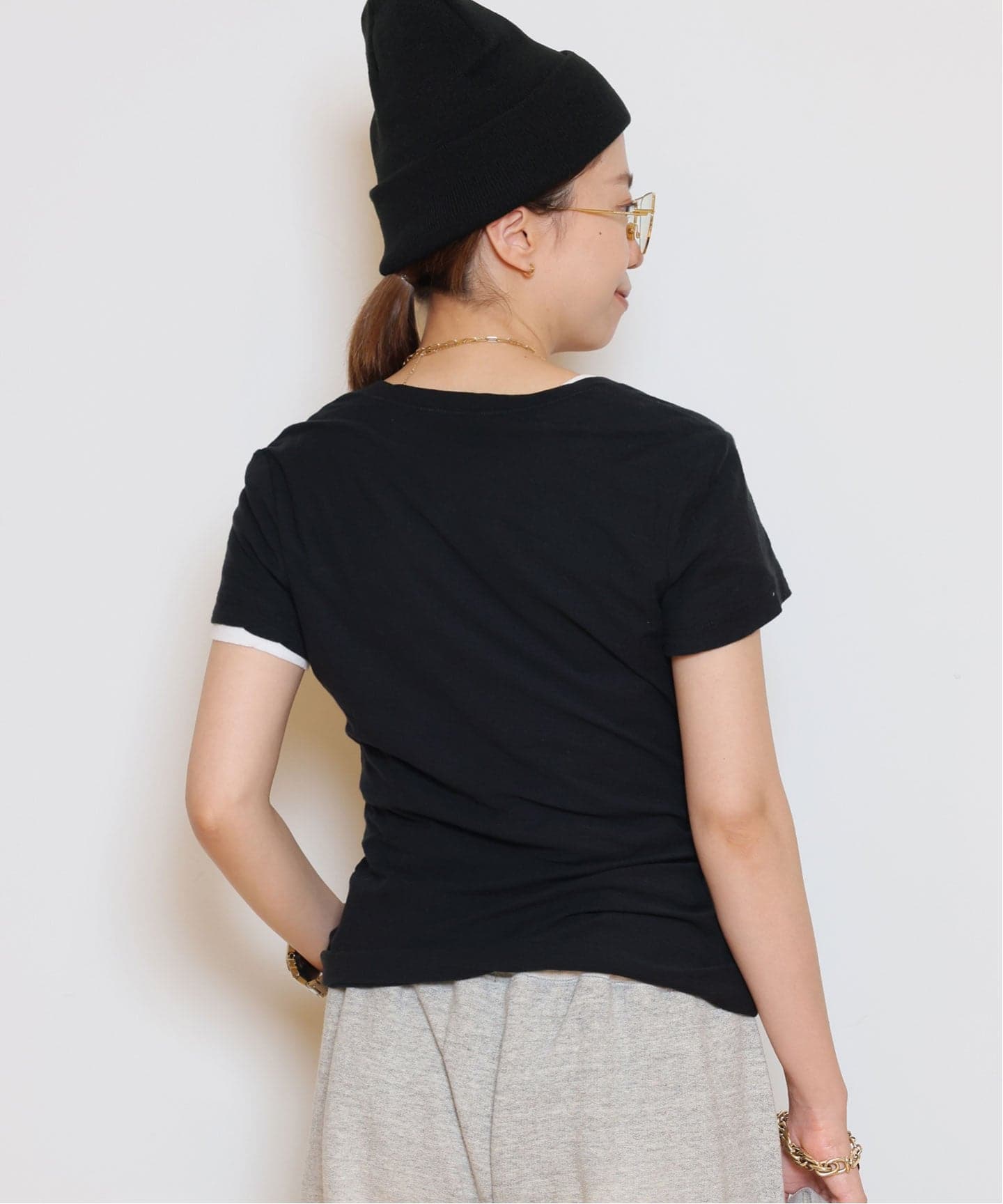 JAMES PERSE/ジェームス パース】V/N Tシャツ（Tシャツ／カットソー