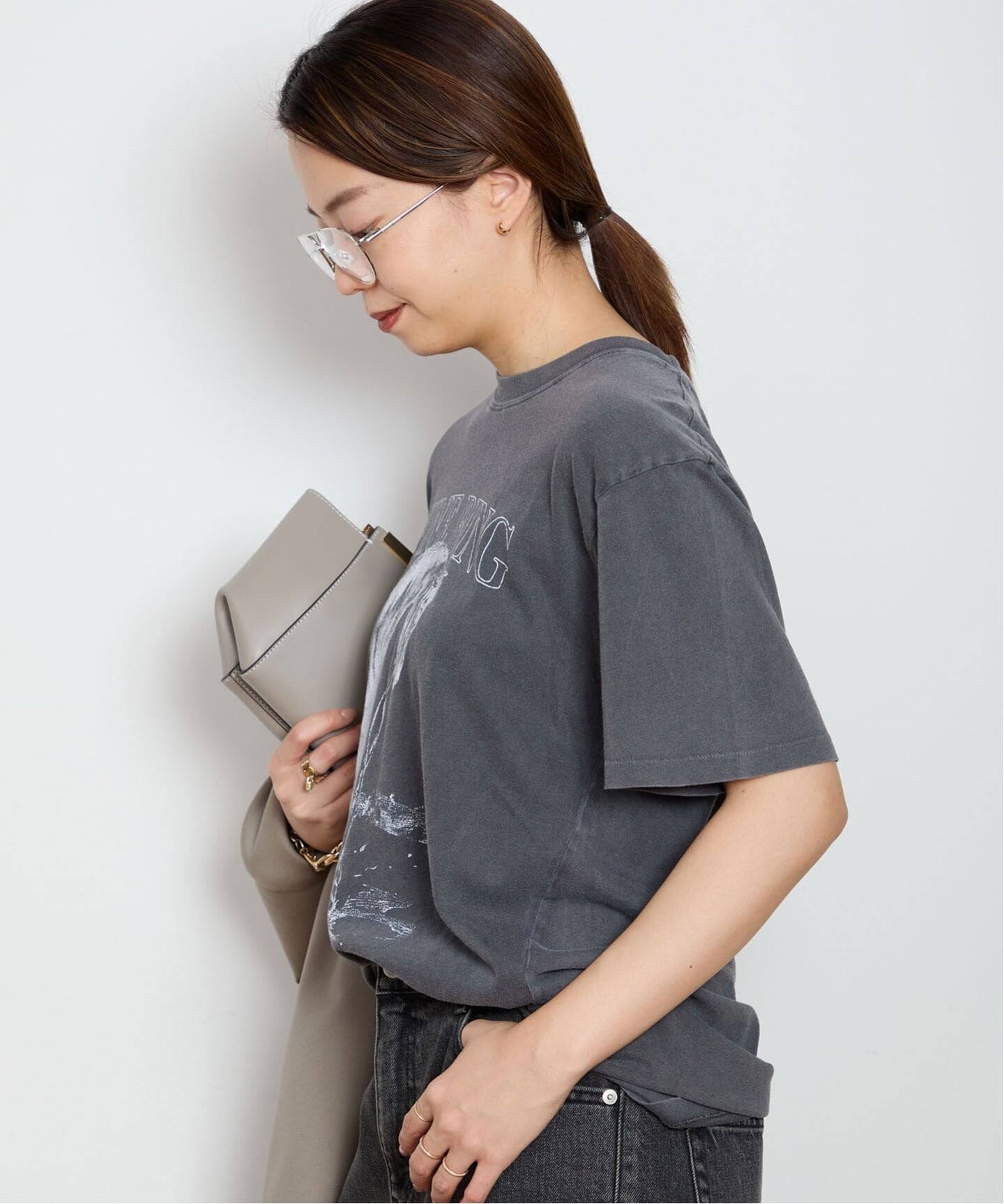 ANINE BING/アニン ビン】HORSE PRINT Tシャツ（Tシャツ／カットソー