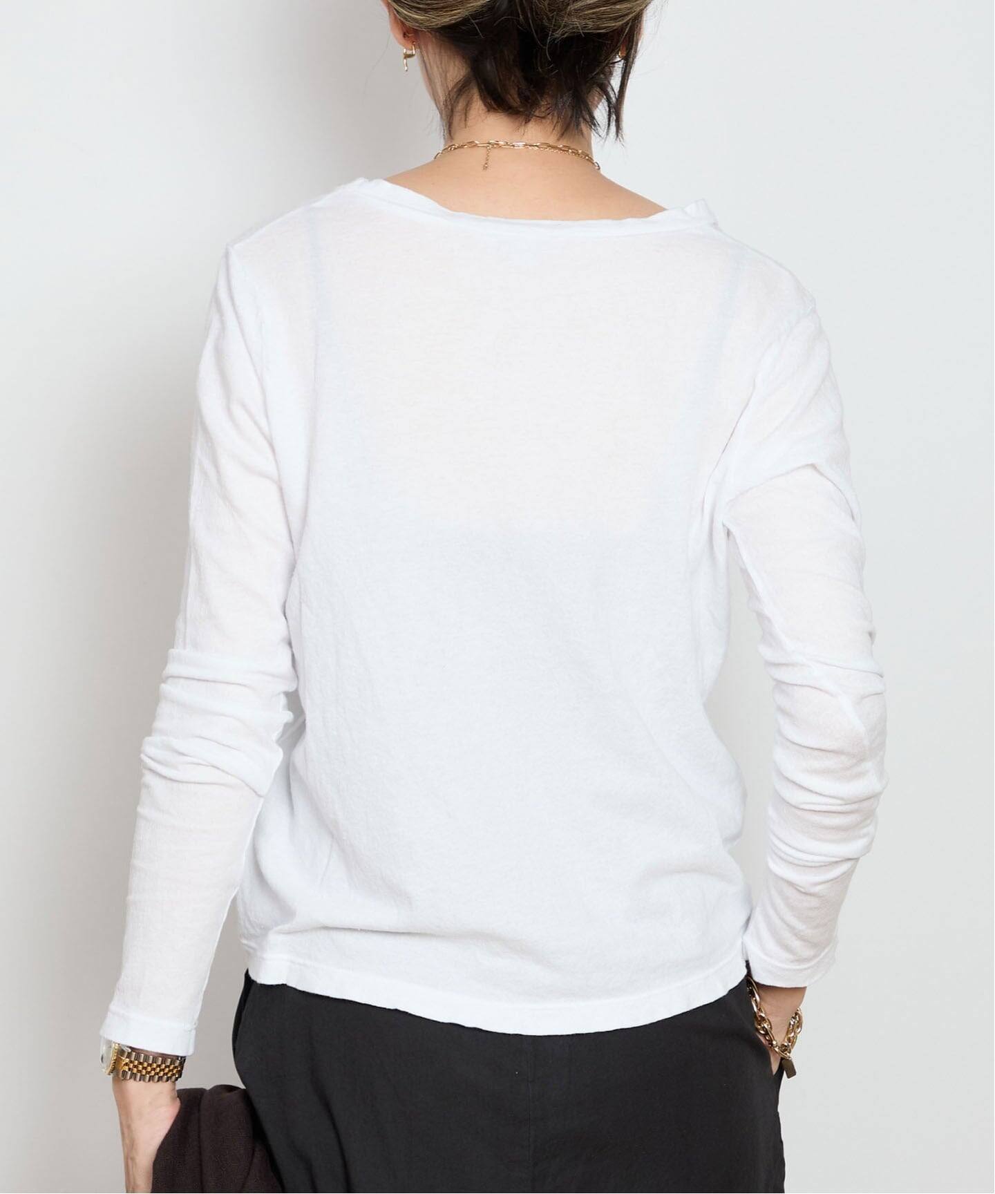 新品 JAMES PERSE ジェームス パース Tシャツ　ロンT　白　USA JAMES PERSE - 新品 JAMES PERSE ジェームス パース Tシャツ ロンT 白