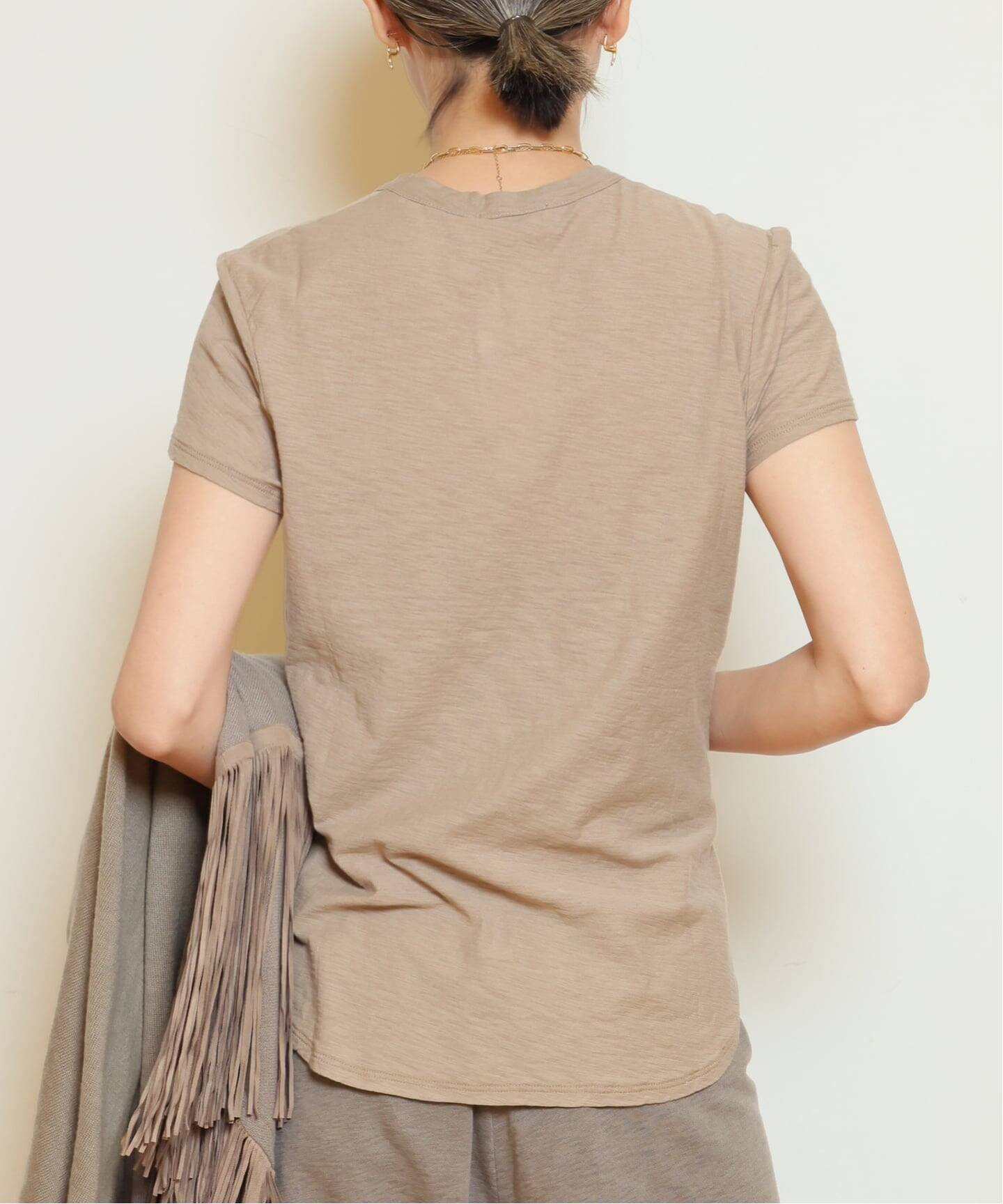 JAMES PERSE/ジェームス パース】SHEER SLUB クルーネックTシャツ（T