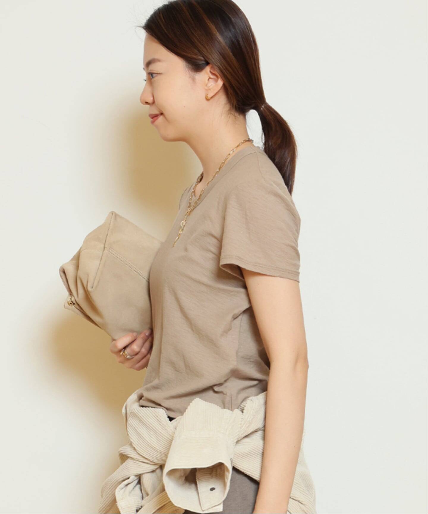 JAMES PERSE/ジェームス パース】SHEER SLUB クルーネックTシャツ（T
