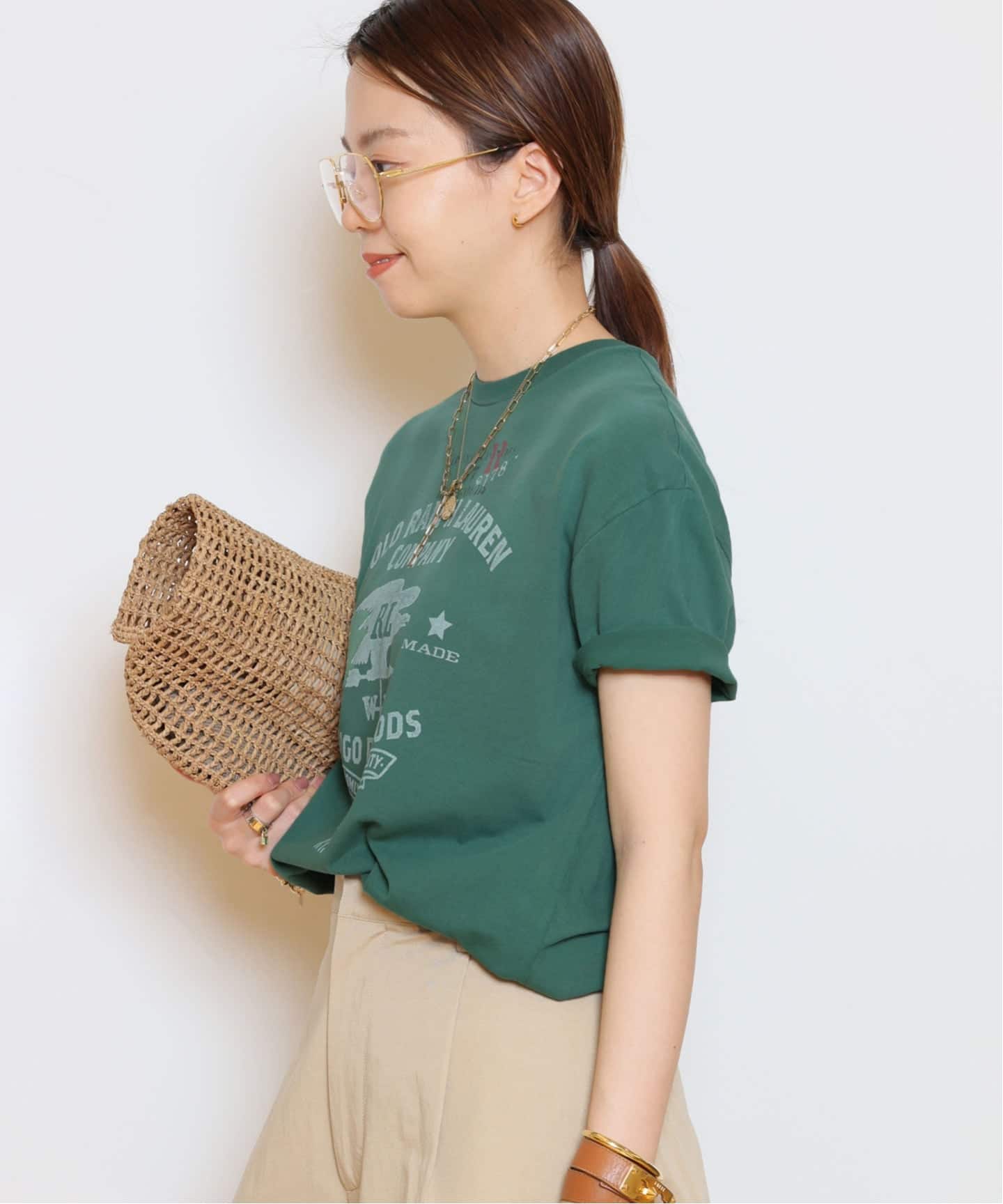 POLO RALPH LAUREN/ポロ ラルフ ローレン】INDIGO DRY GOODS Tシャツ
