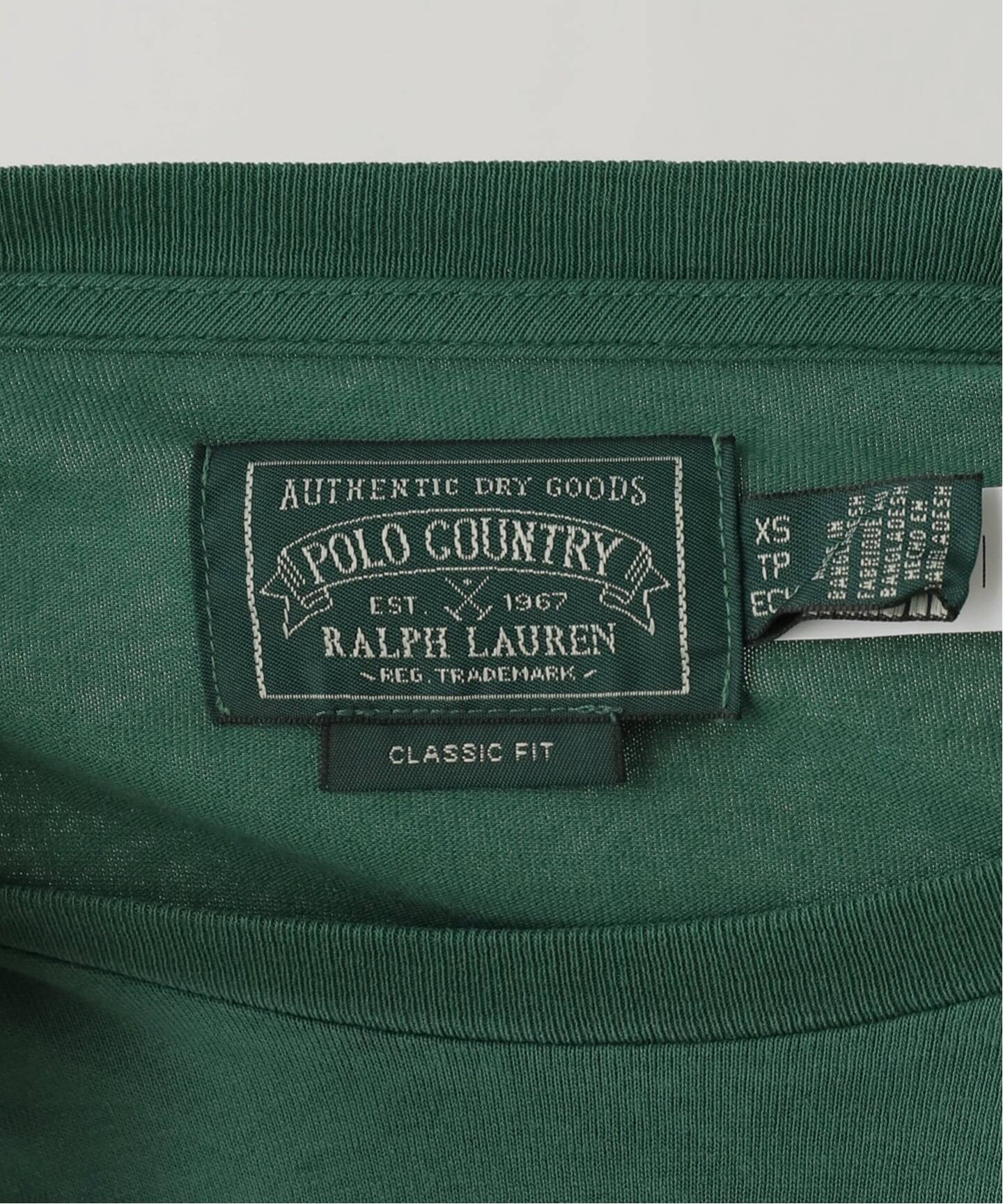 POLO RALPH LAUREN/ポロ ラルフ ローレン】INDIGO DRY GOODS Tシャツ