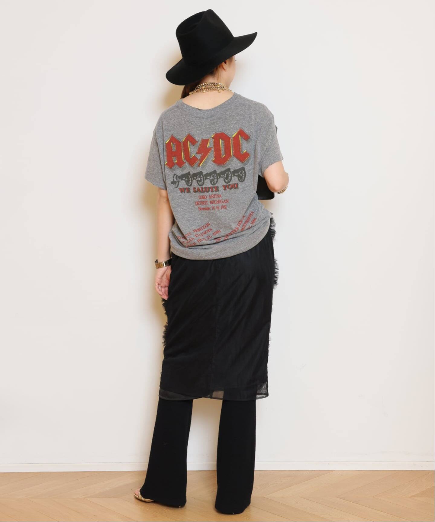 MADE WORN/メイドウォーン】AC/DC ショートスリーブ Tシャツ（Tシャツ