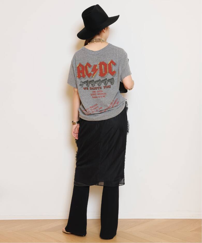 MADE WORN/メイドウォーン】AC/DC ショートスリーブ Tシャツ（Tシャツ 