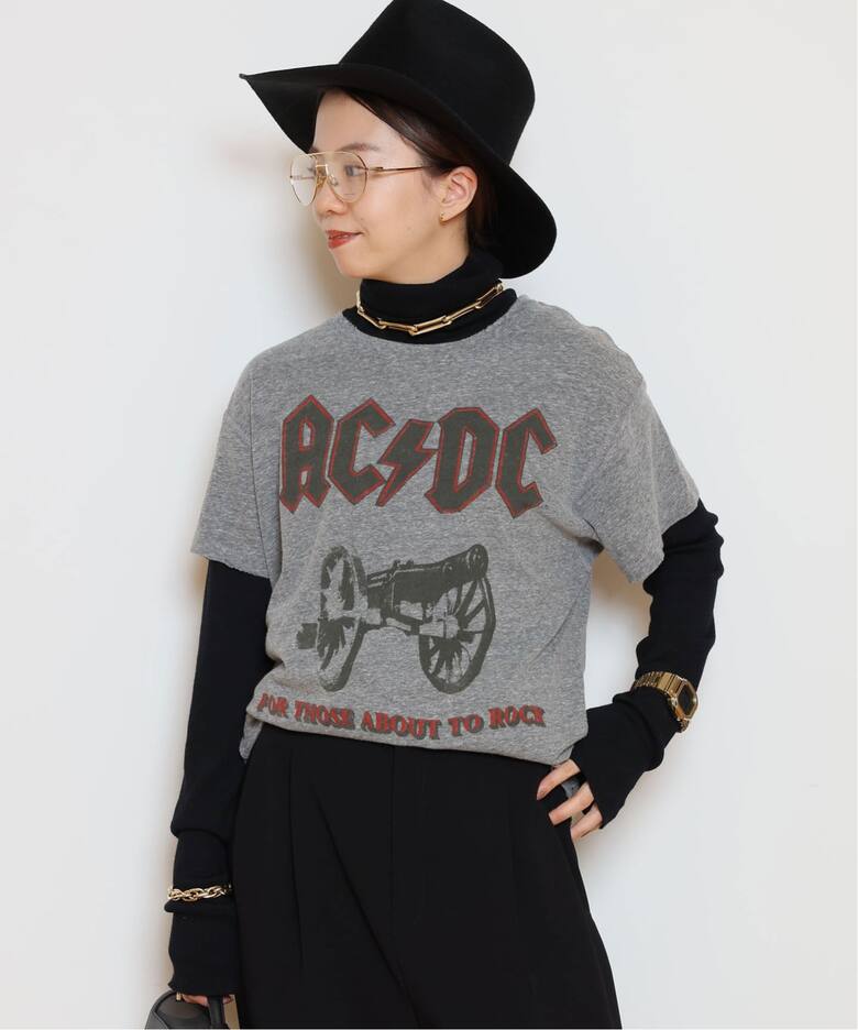 MADE WORN/メイドウォーン】AC/DC ショートスリーブ Tシャツ（Tシャツ 