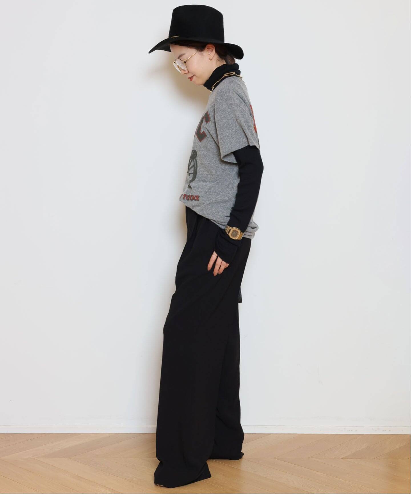 美品✨MUSE de Deuxieme Classe メイドウォーン Tシャツ MADE WORN/メイドウォーン】AC/DC ショートスリーブ Tシャツ（Tシャツ