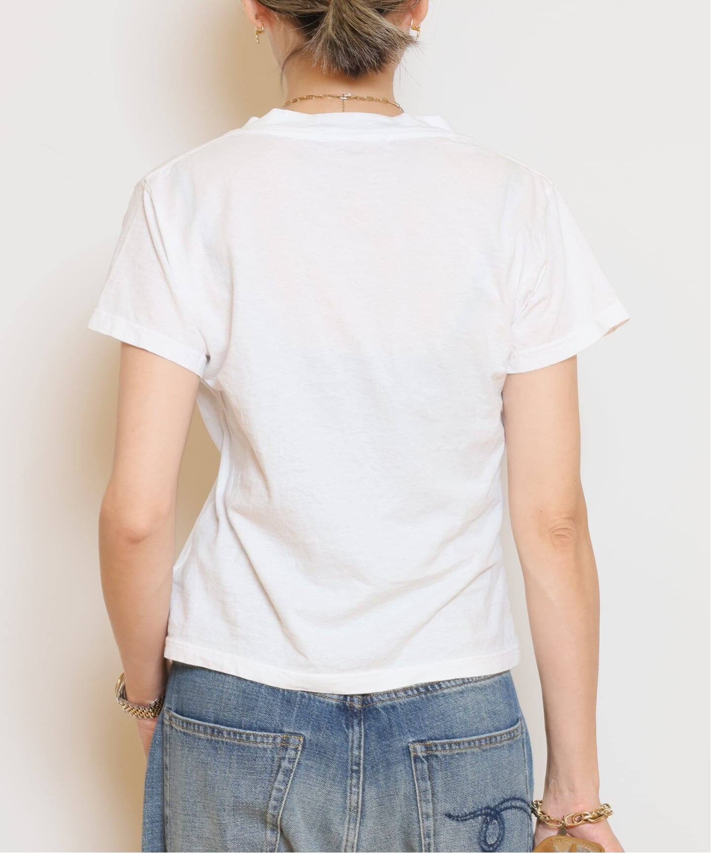 PERFECT WHITE TEE/パーフェクトホワイトティー】Vネック Tシャツ（T