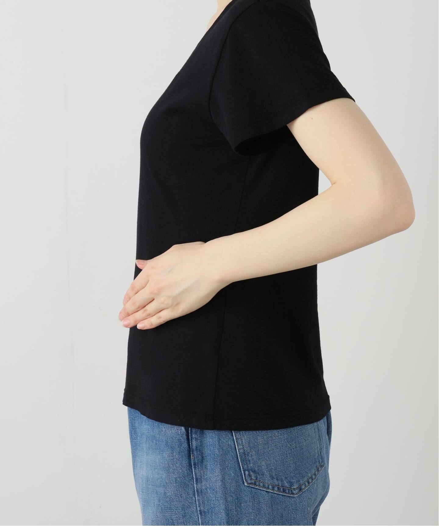 PERFECT WHITE TEE/パーフェクトホワイトティー】Vネック Tシャツ（T