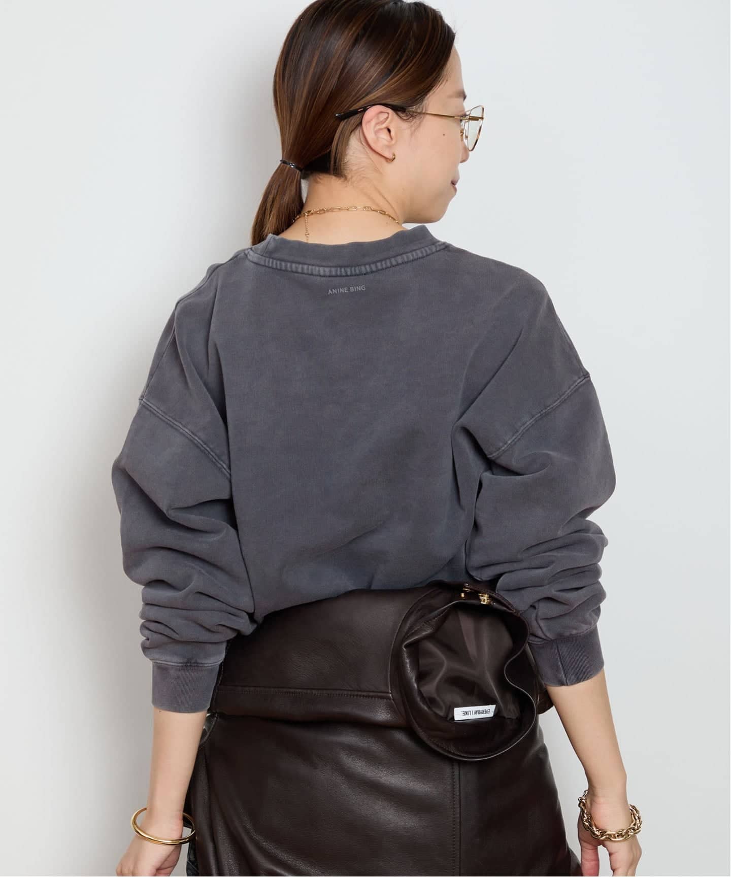 ANINE BING/アニン ビン】 LEOPARD スウェット（スウェット）｜MUSE de