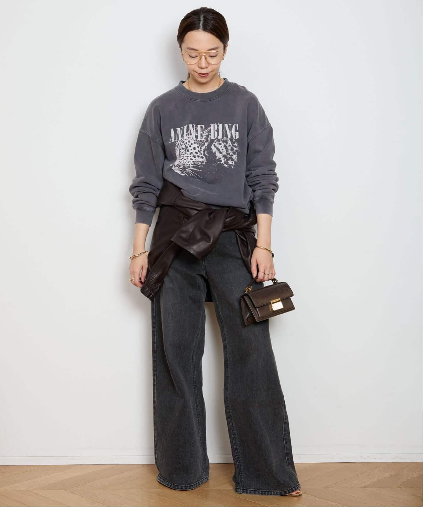 ANINE BING/アニン ビン】 LEOPARD スウェット（スウェット）｜MUSE de