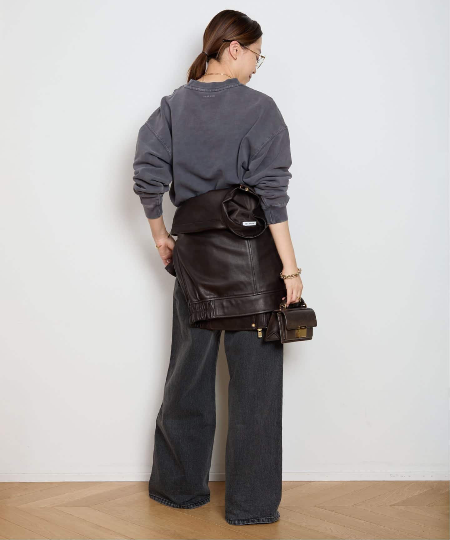 ANINE BING/アニン ビン】 LEOPARD スウェット（スウェット）｜MUSE de