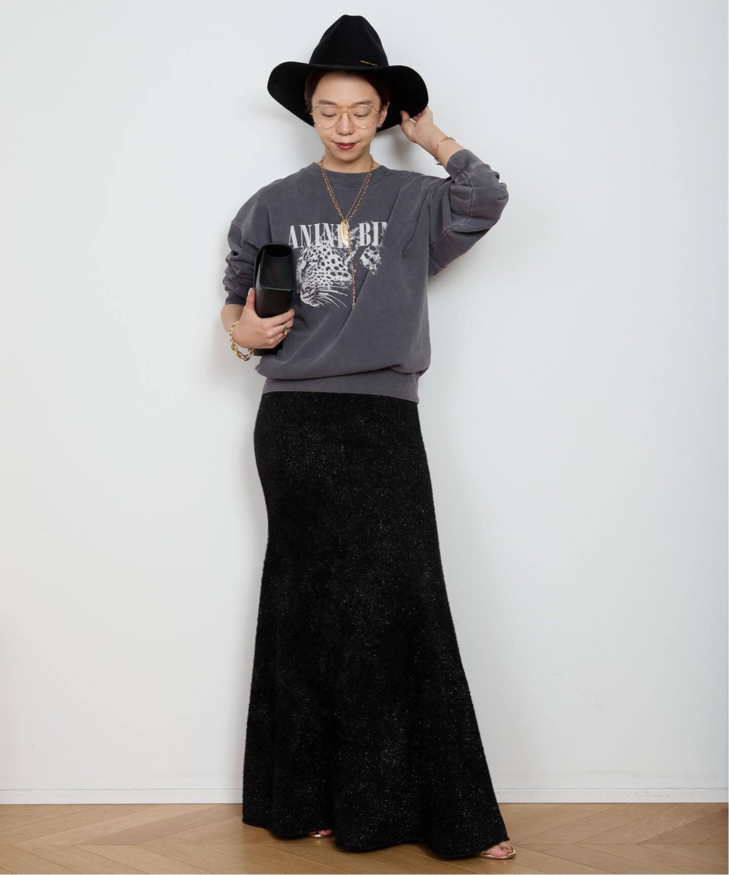 ANINE BING/アニン ビン】 LEOPARD スウェット（スウェット）｜MUSE de