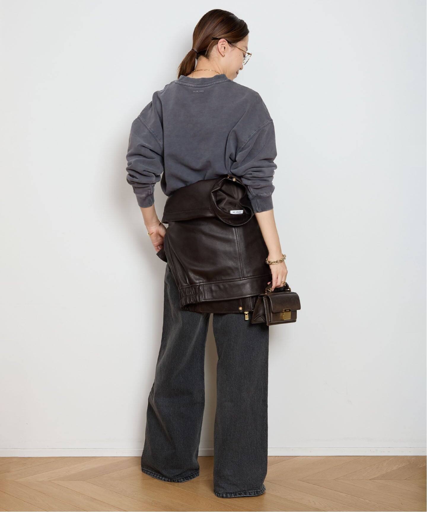 ANINE BING/アニン ビン】 LEOPARD スウェット（スウェット）｜MUSE de