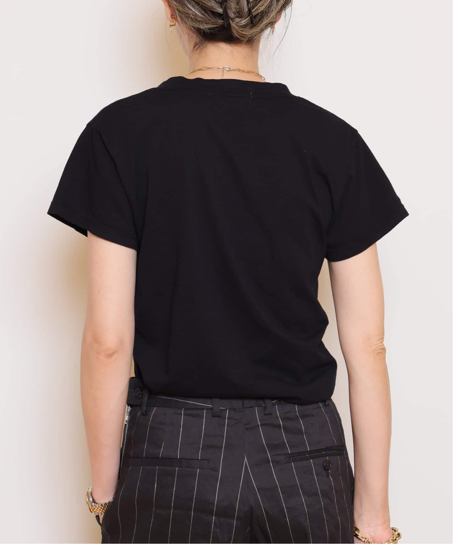 PERFECT WHITE TEE/パーフェクトホワイトティー】Vネック Tシャツ（T
