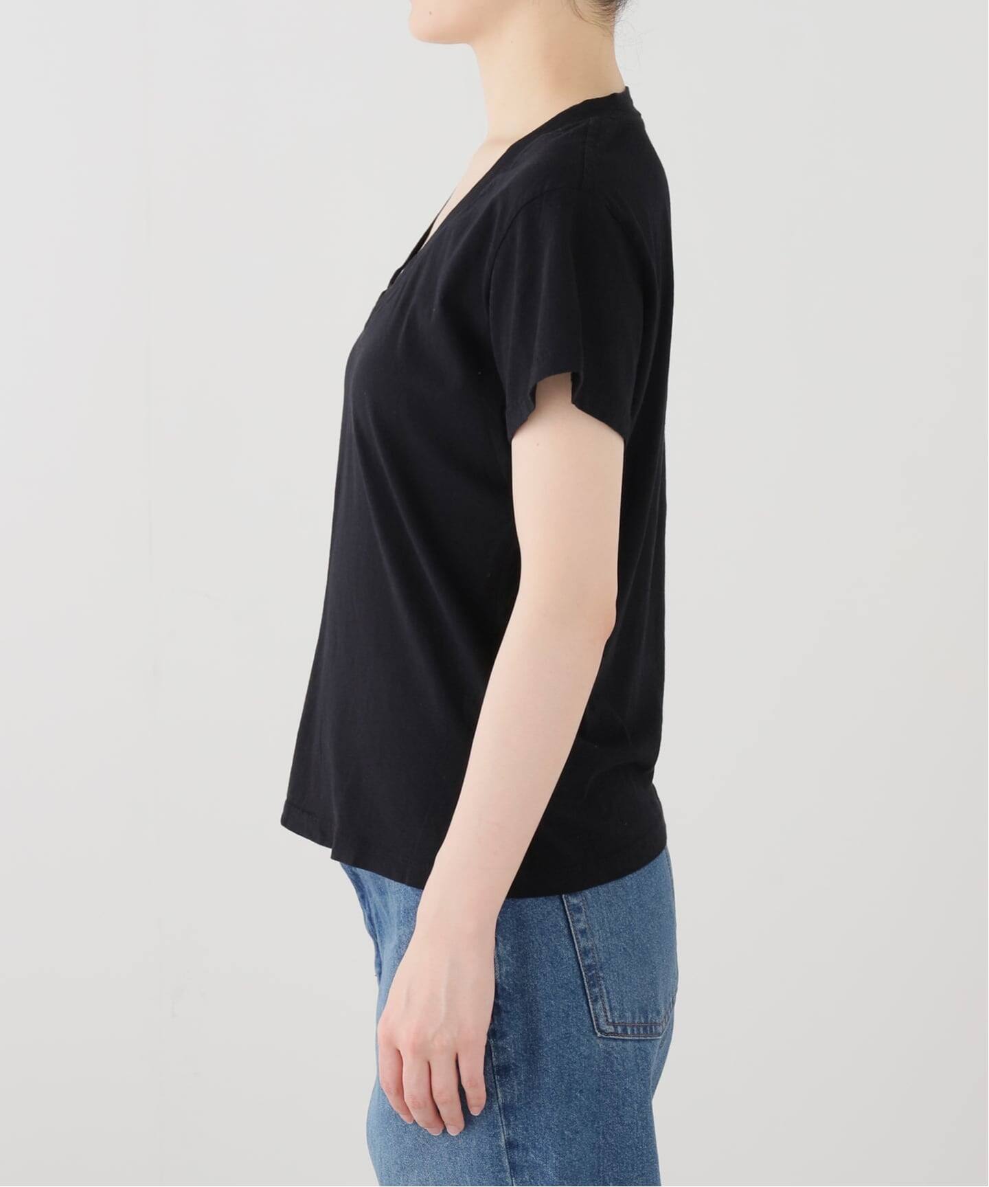 PERFECT WHITE TEE/パーフェクトホワイトティー】Vネック Tシャツ（T