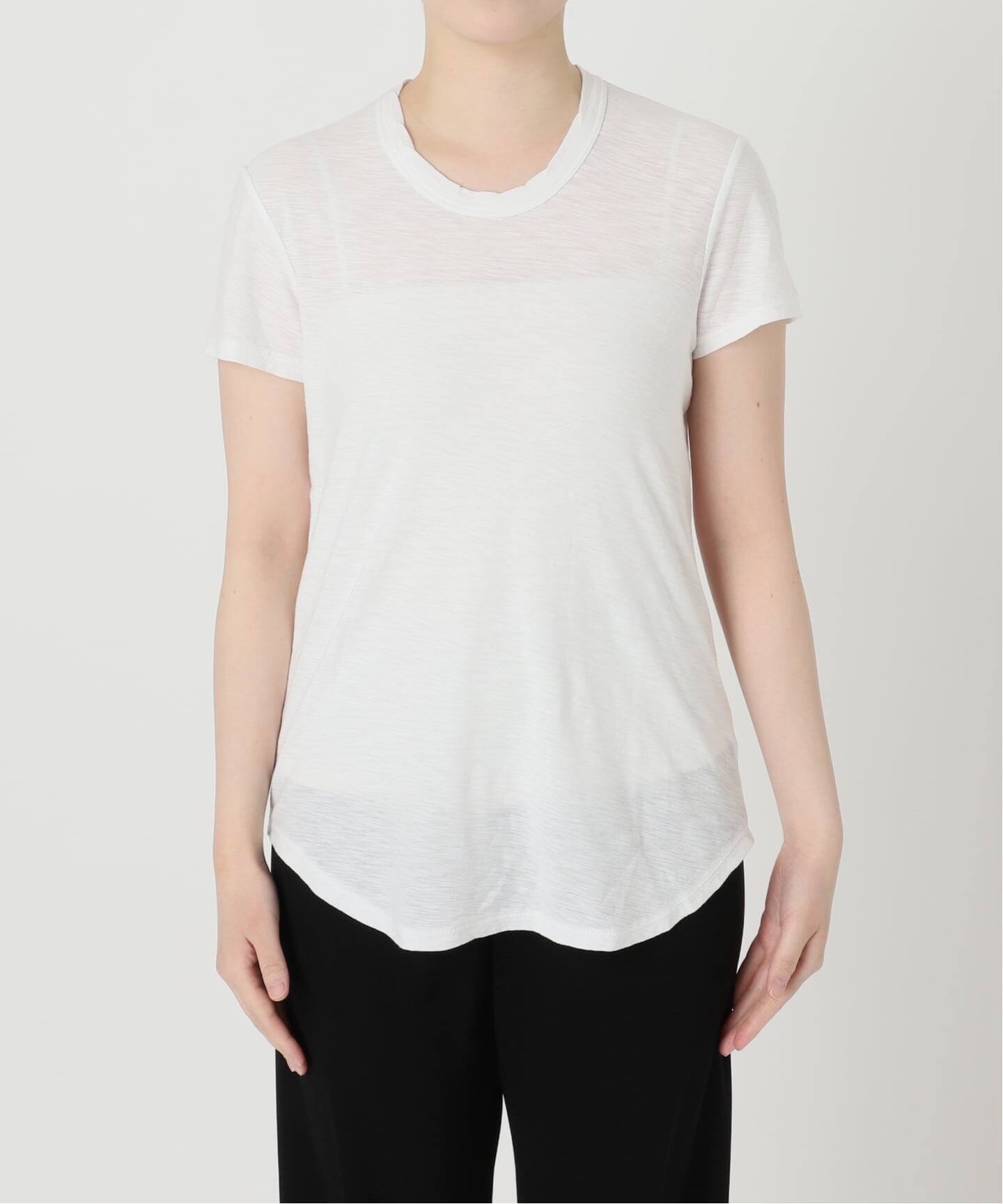 JAMES PERSE/ジェームス パース】SHEER SLUB クルーネックTシャツ（T