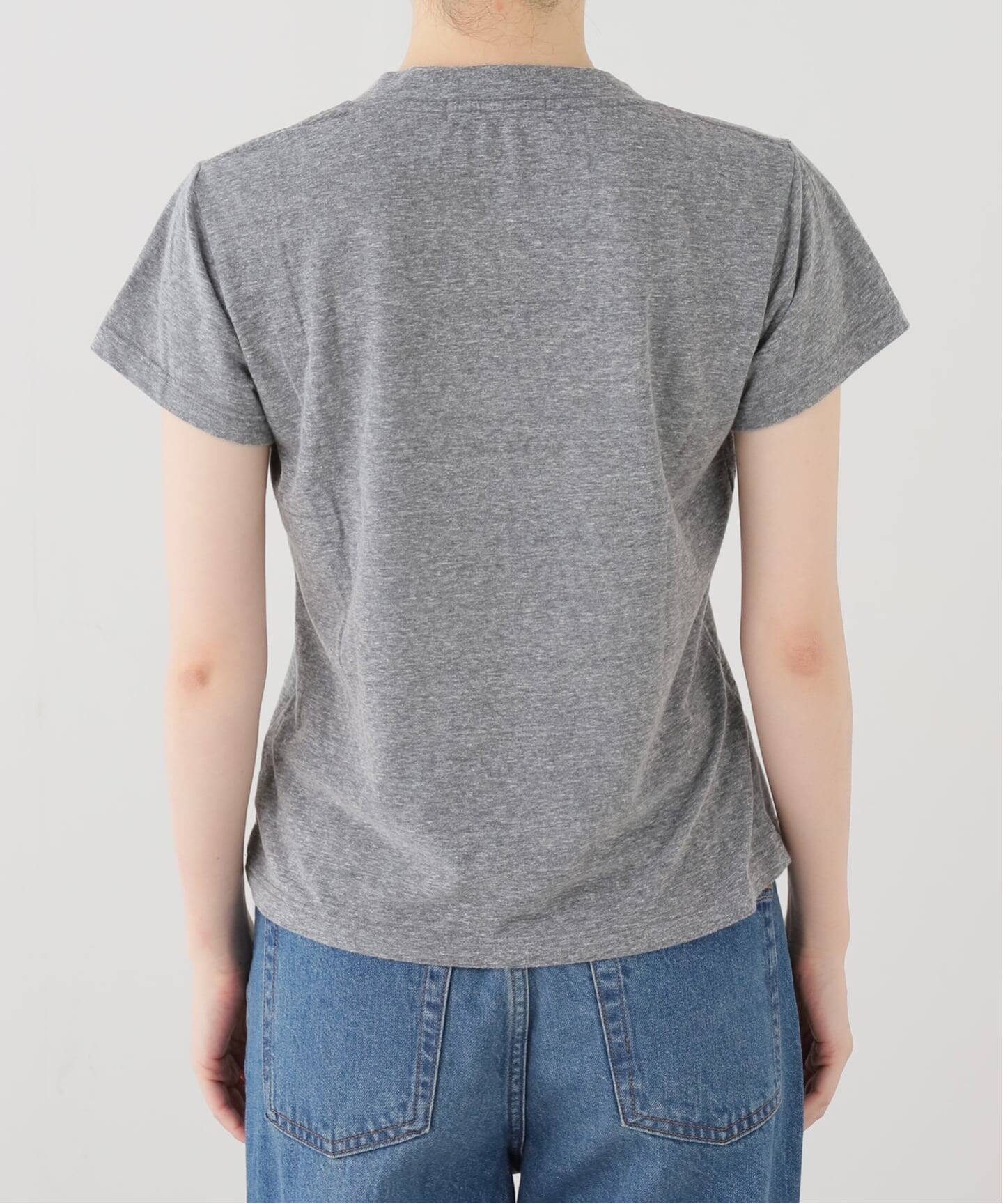 PERFECT WHITE TEE/パーフェクトホワイトティー】Vネック Tシャツ(GREY