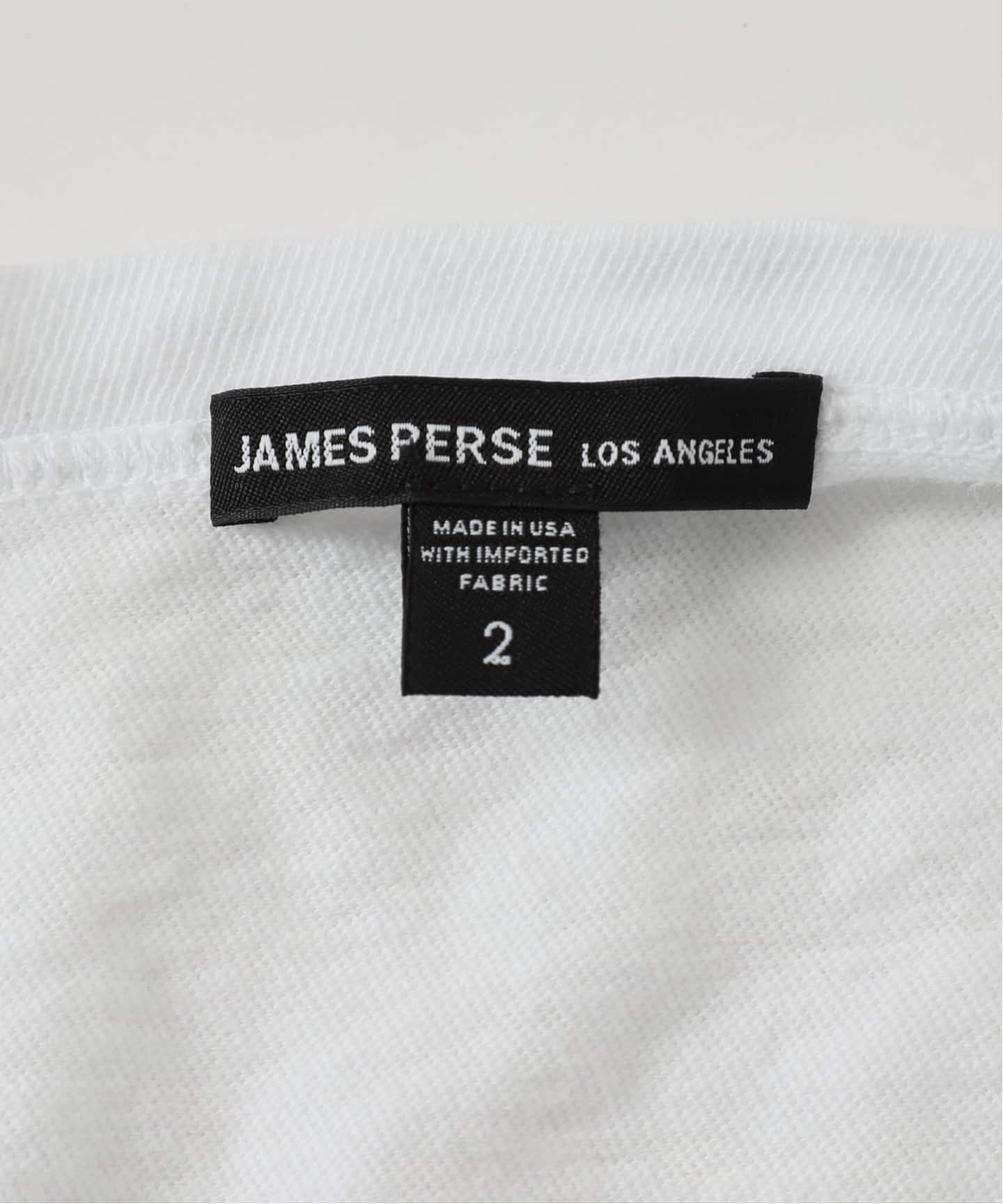 ジェームスパース　Ｔシャツ JAMES PERSE（ジェームスパース） tシャツ 半袖 レディース Uネック
