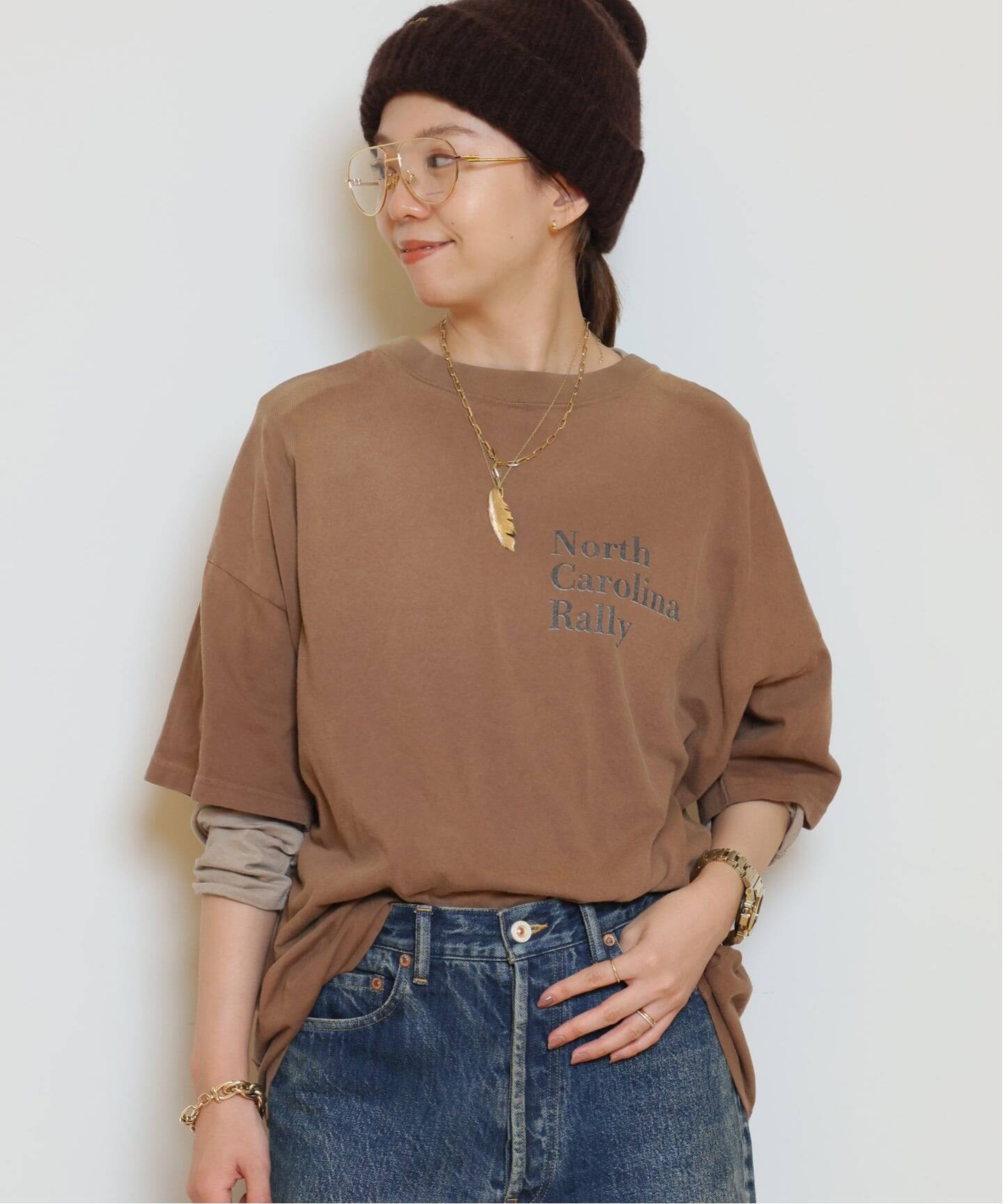 REMI RELIEF/レミレリーフ】BIG Tシャツ(North Carolina Rally)（T