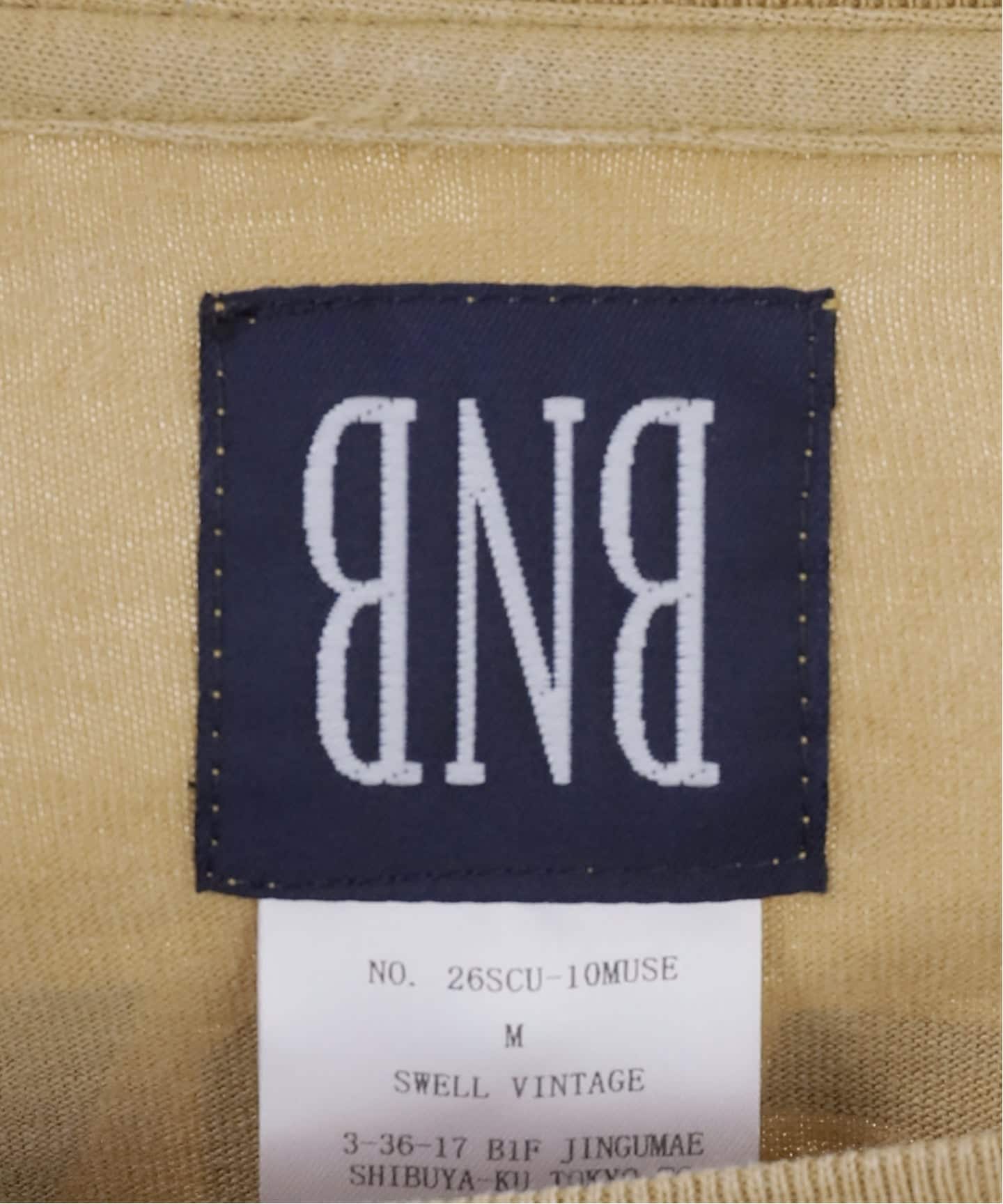 BUILT NOT BOUGHT/ビルト ノット ボウト】 Tシャツ（Tシャツ