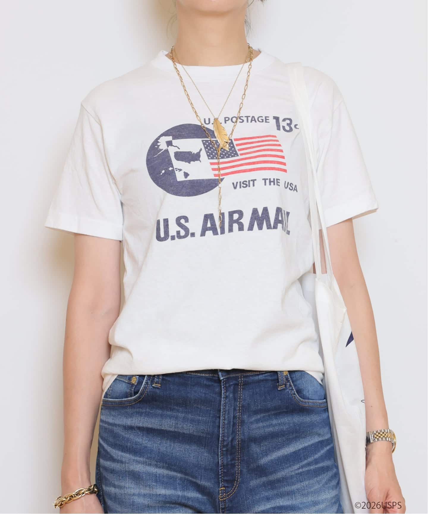 予約》【GOOD ROCK SPEED/グッドロックスピード】USPS Tシャツ（T