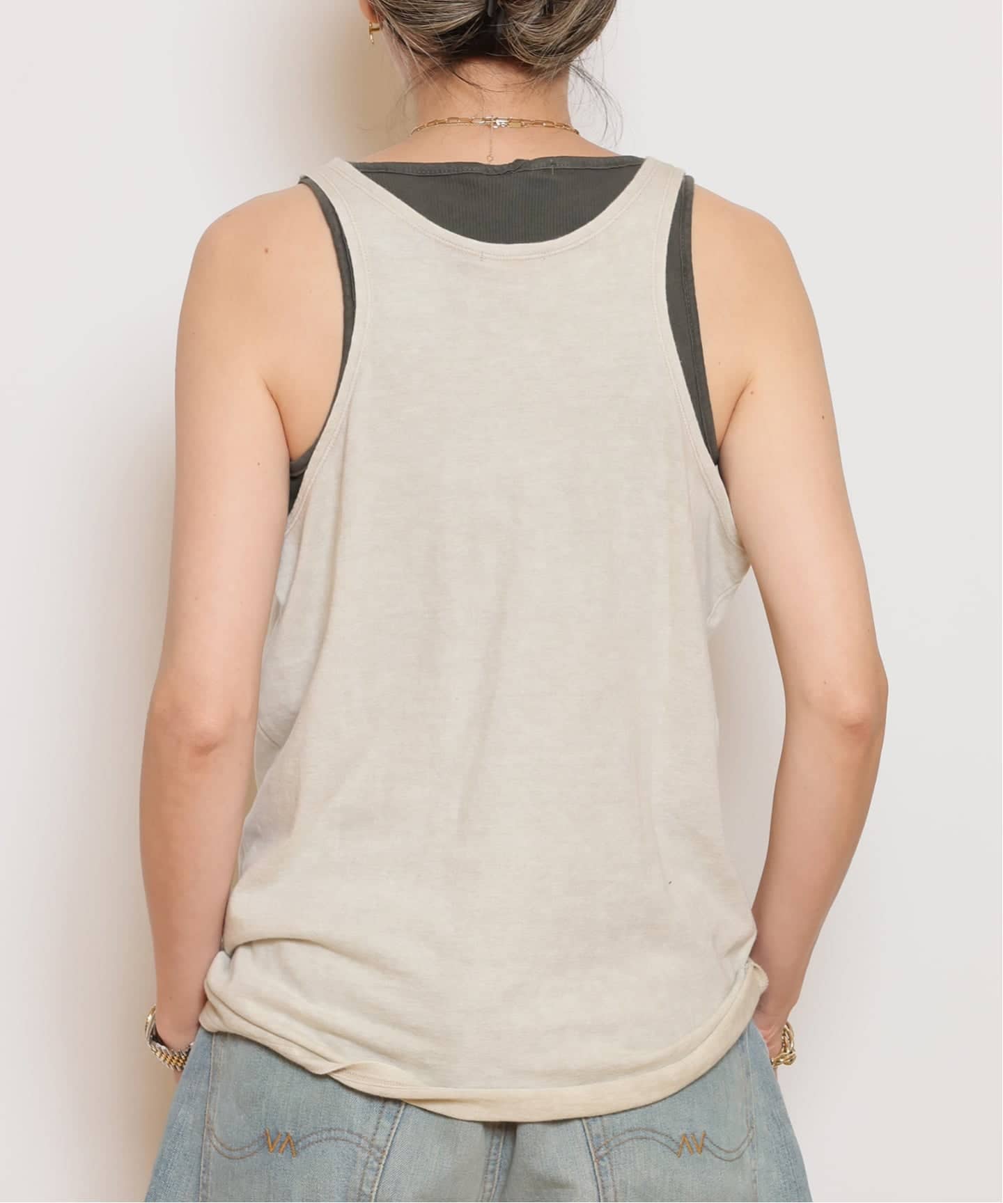 R13/アールサーティーン】NY RELAXED タンクトップ（タンクトップ