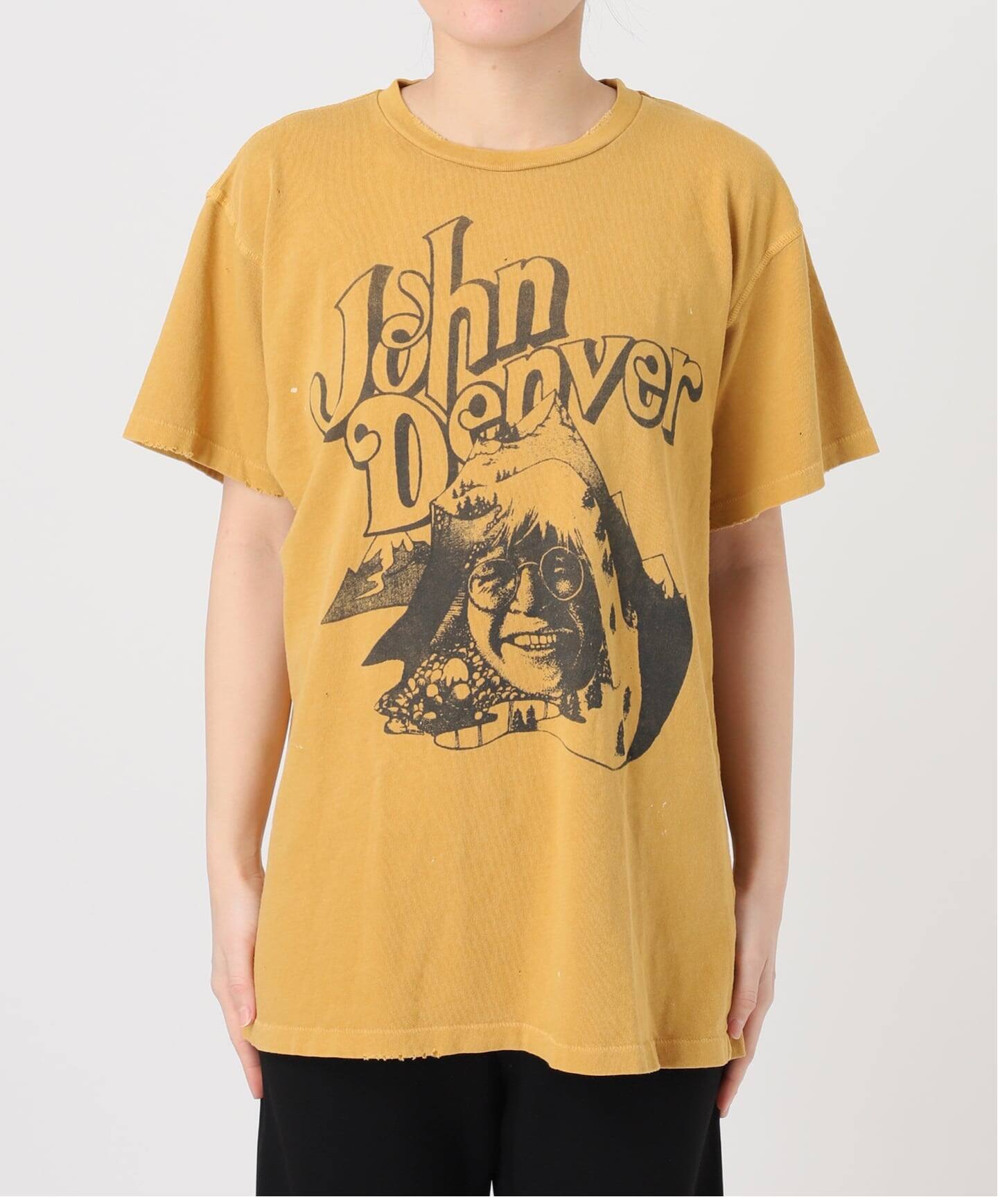 ドゥーズィエムクラス　MADE WORN JOURNEY　メイドウォーンTシャツ MADE WORN/メイドウォーン】John Denver Tシャツ（Tシャツ／カットソー
