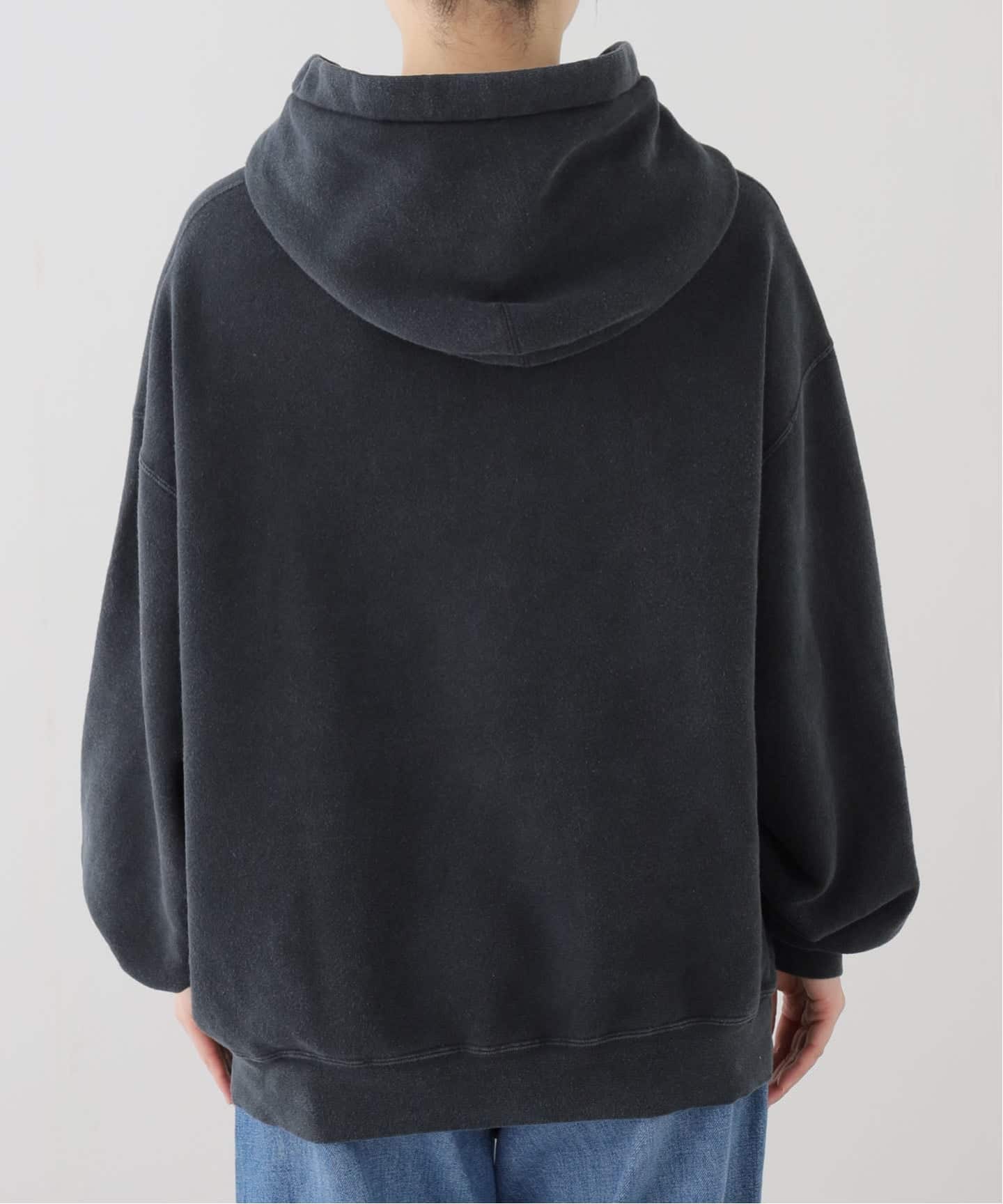 美品 MUSEドゥーズィエムクラス レミレリーフ DOWN FOODY パーカー REMI RELIEF (レミレリーフ) DOWN FOODY PARKA BLACK Muse Deuxieme