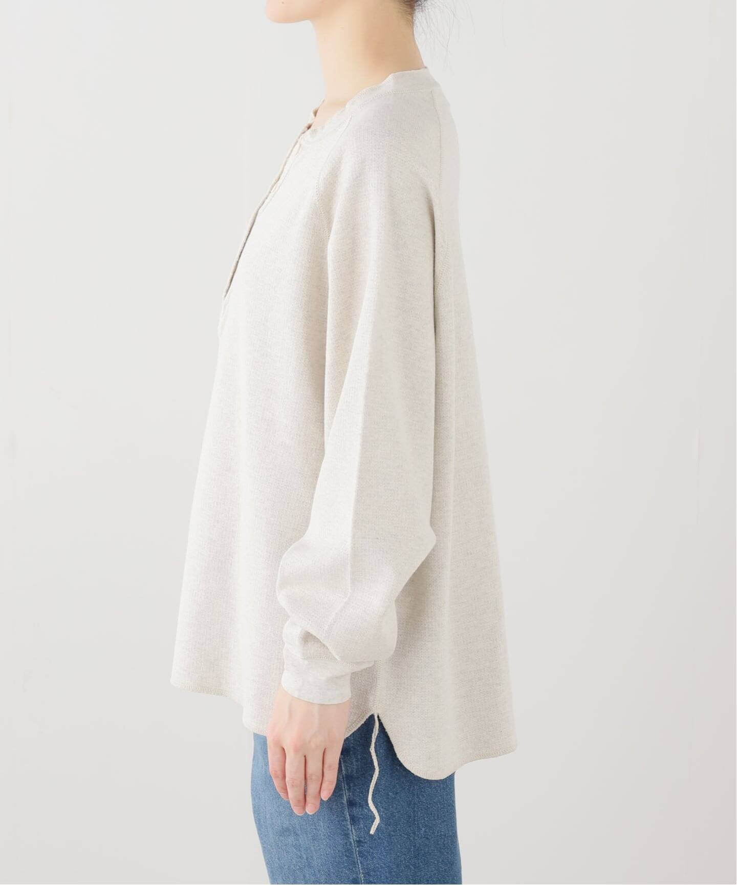 REMI RELIEF/レミレリーフ】WタックヘンリーネックTシャツ（Tシャツ